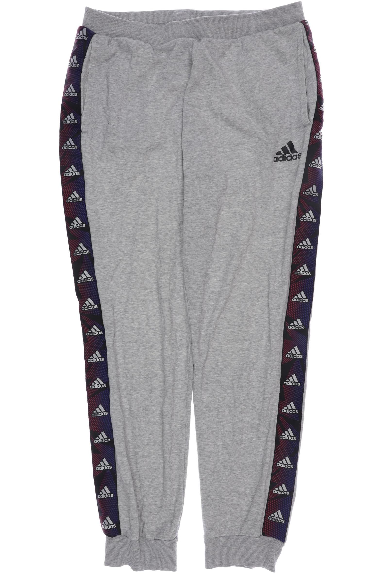 

adidas Herren Stoffhose, grau, Gr. 0
