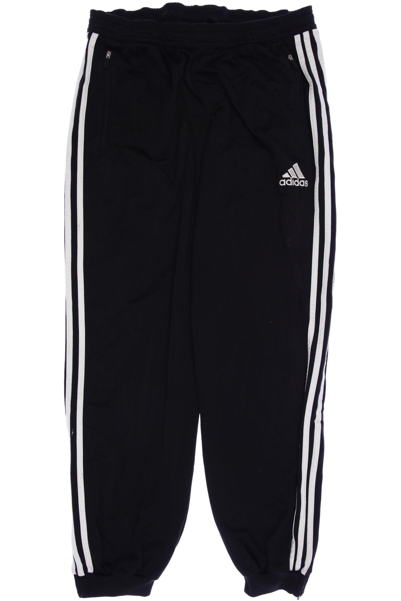 

adidas Herren Stoffhose, schwarz, Gr. 0