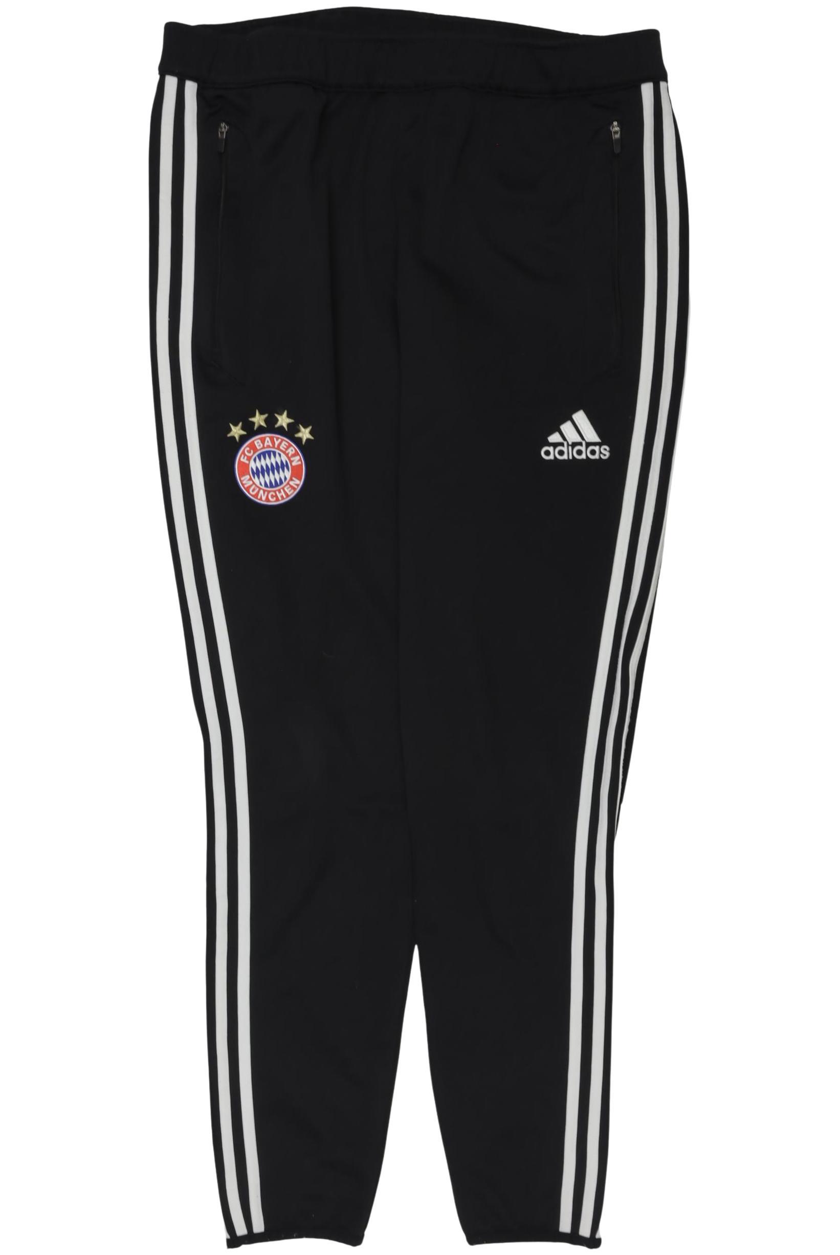 

adidas Herren Stoffhose, schwarz, Gr. 0