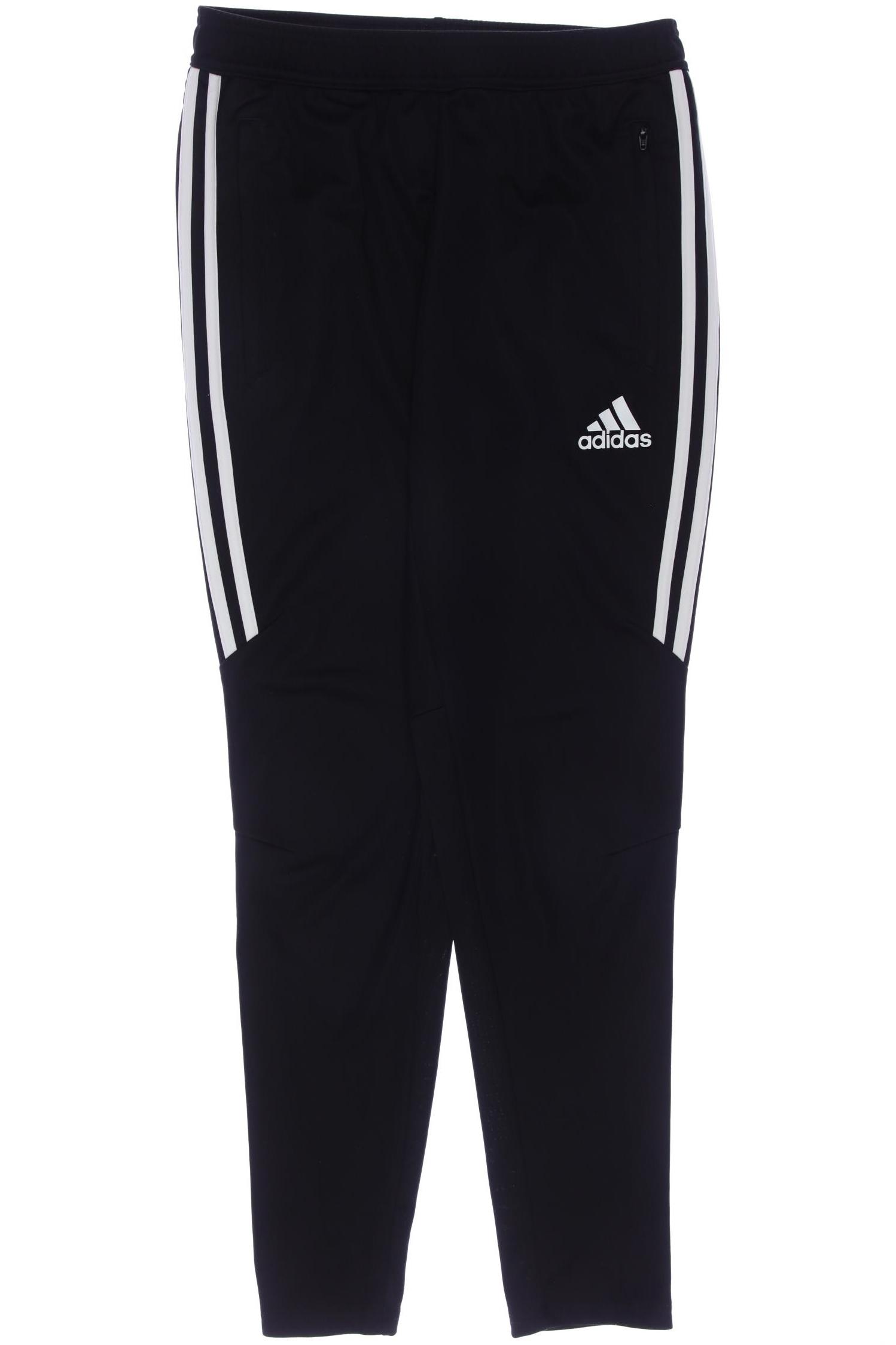 

adidas Herren Stoffhose, schwarz, Gr. 0