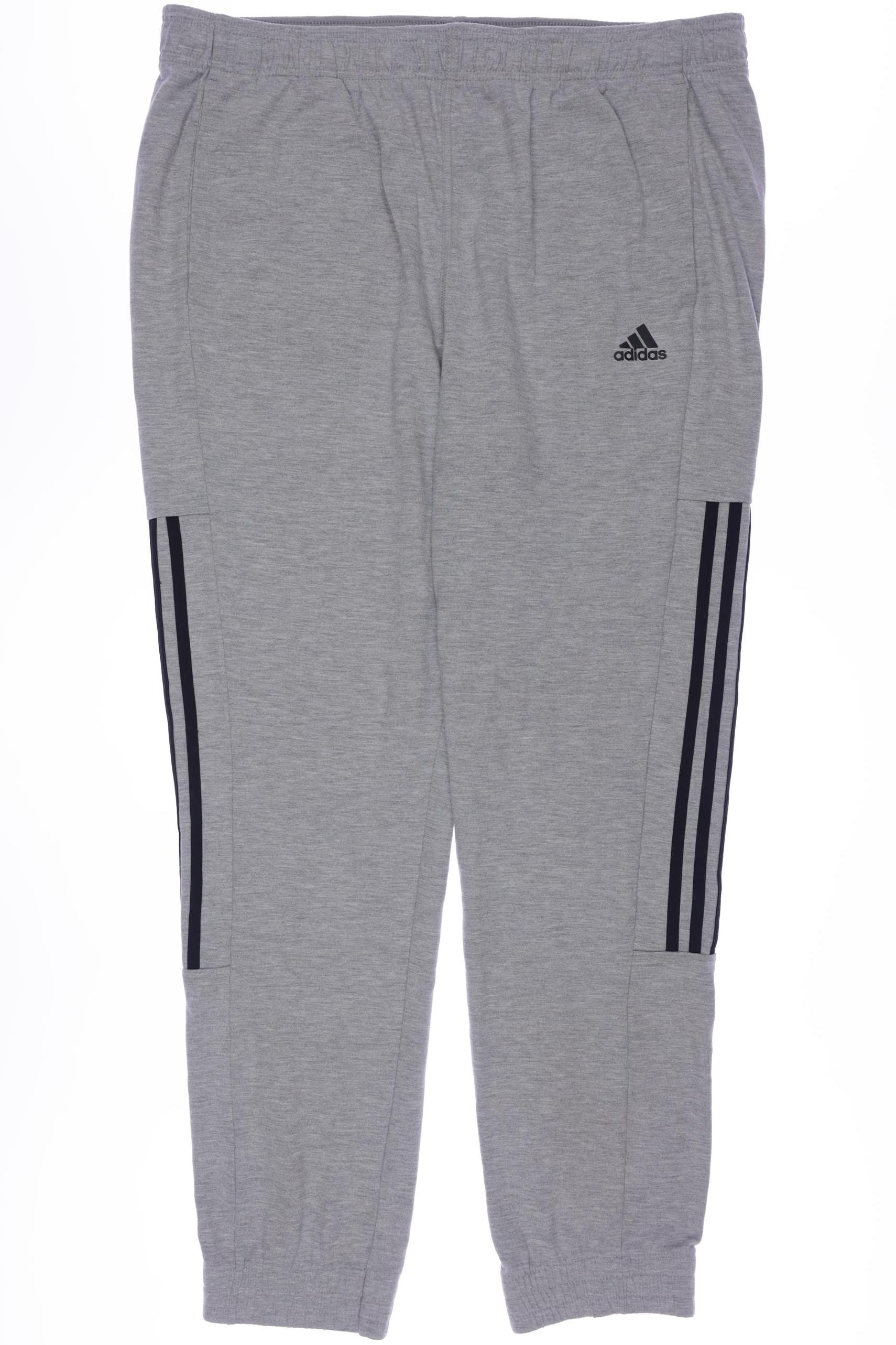 

adidas Herren Stoffhose, grau, Gr. 35