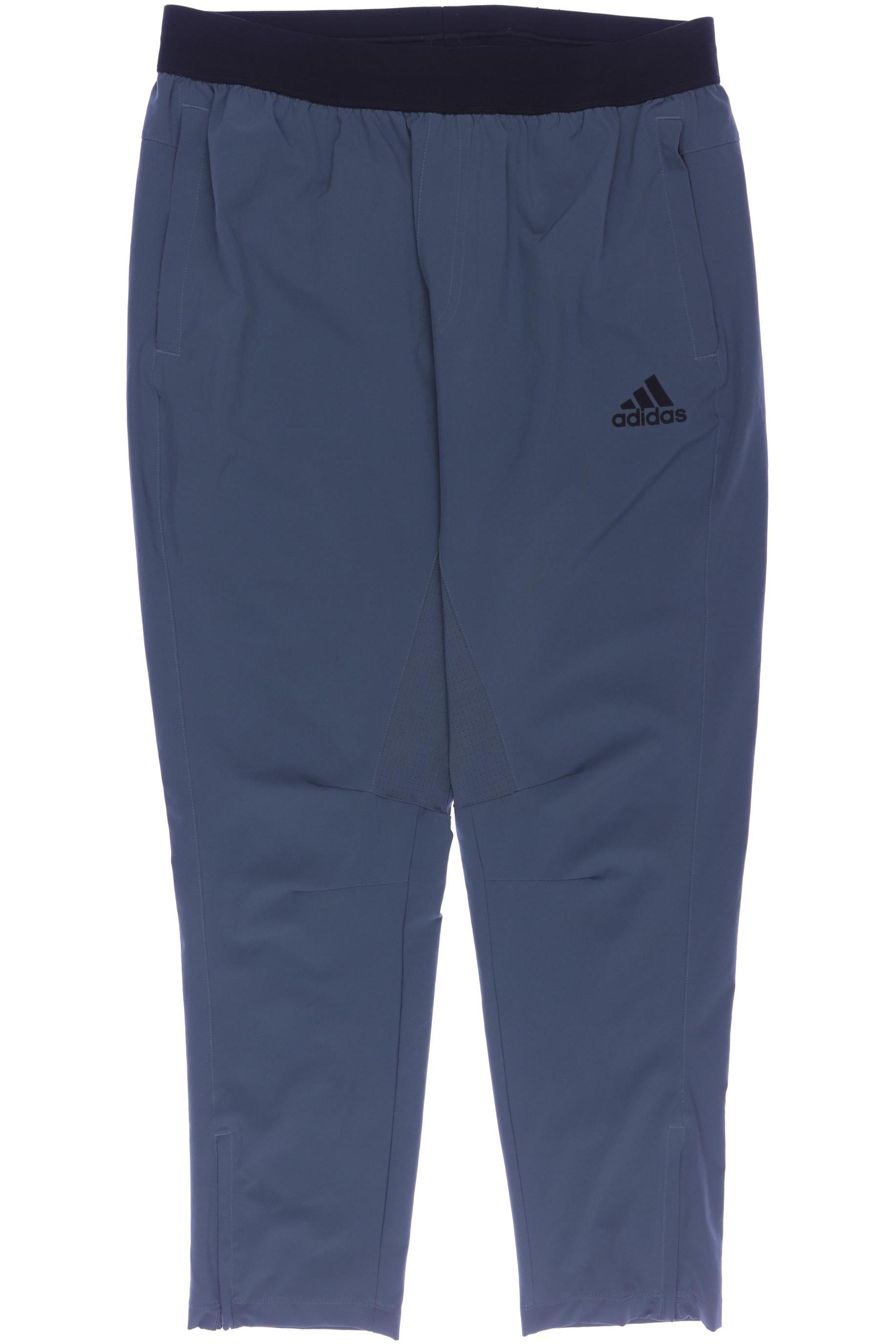 

adidas Herren Stoffhose, türkis, Gr. 0