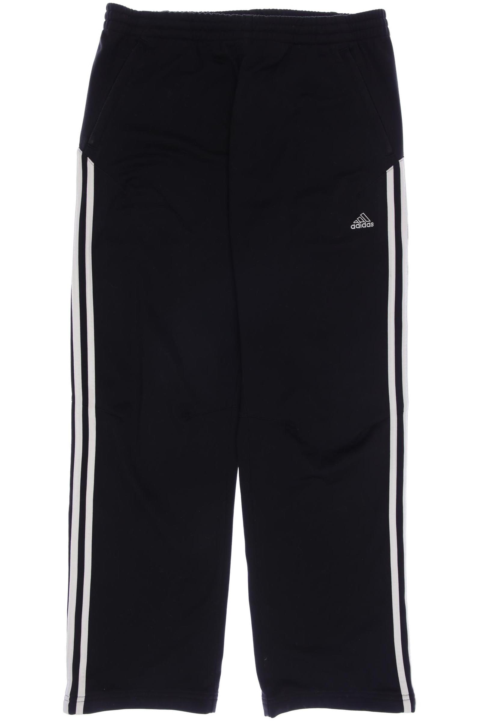 

adidas Herren Stoffhose, schwarz, Gr. 0
