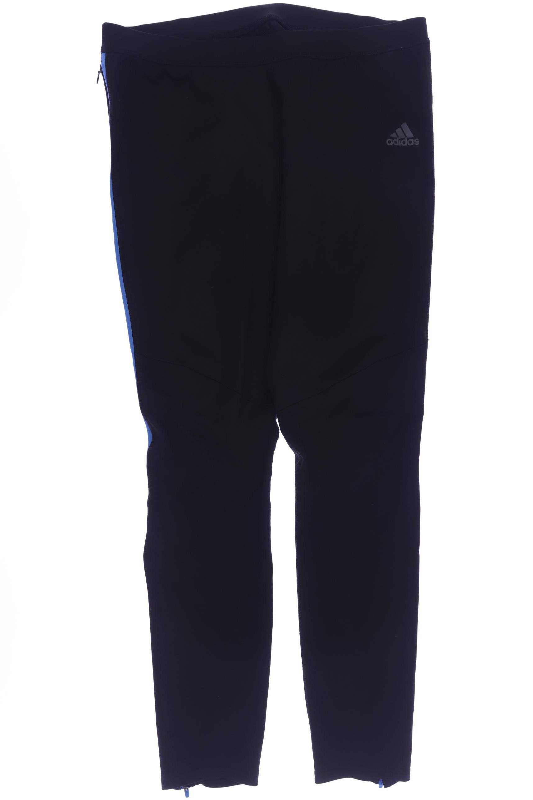 

adidas Herren Stoffhose, schwarz, Gr. 0