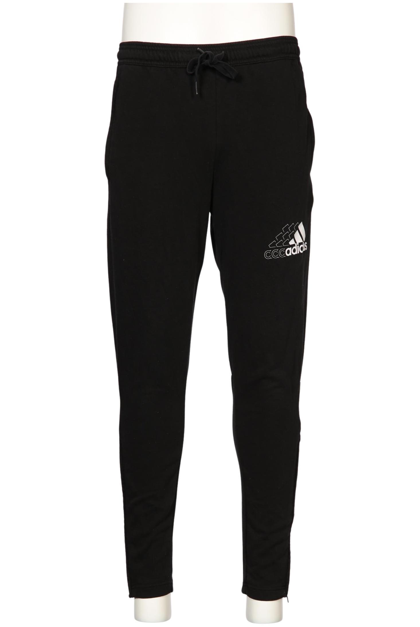 

adidas Herren Stoffhose, schwarz, Gr. 0