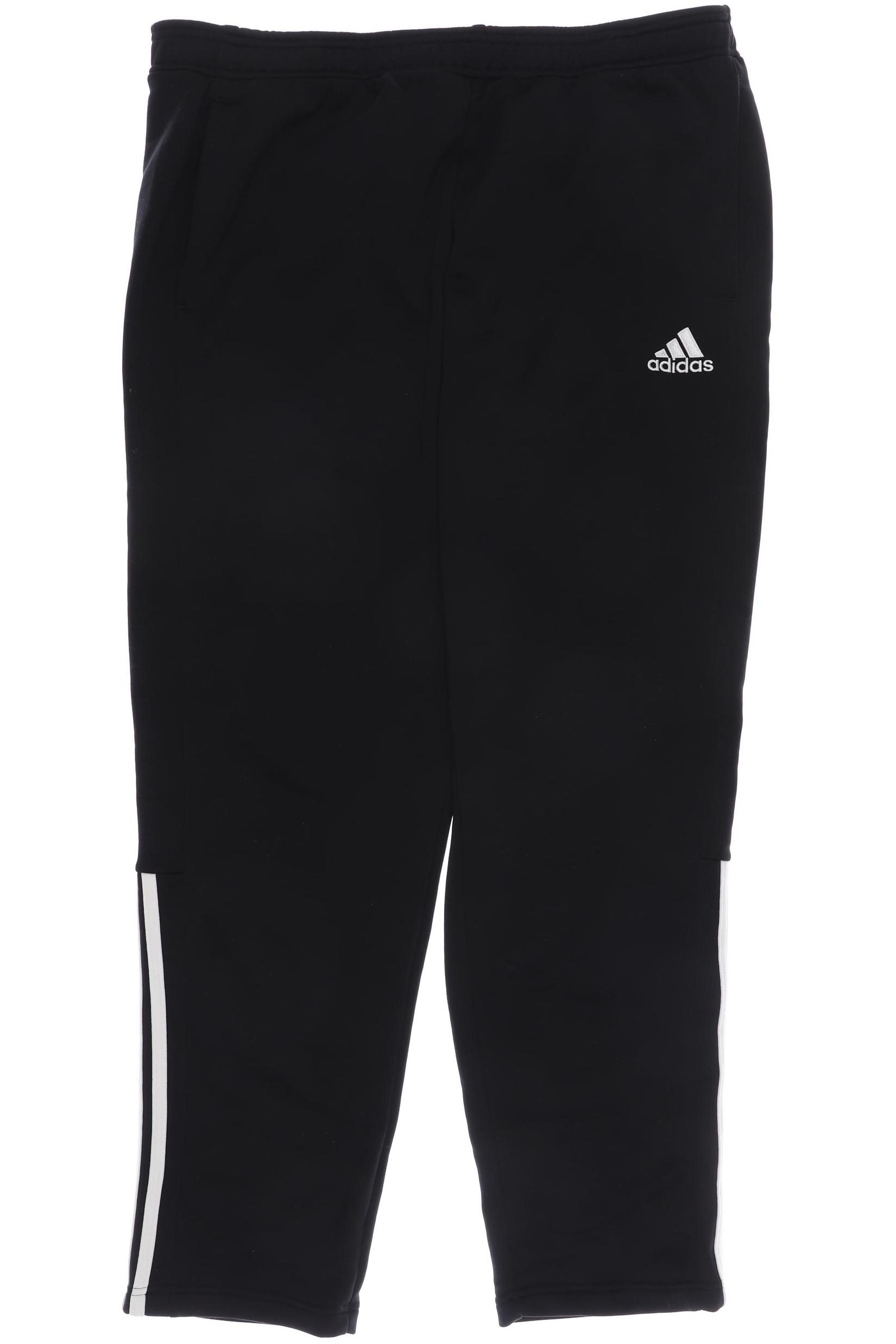 

adidas Herren Stoffhose, schwarz, Gr. 0