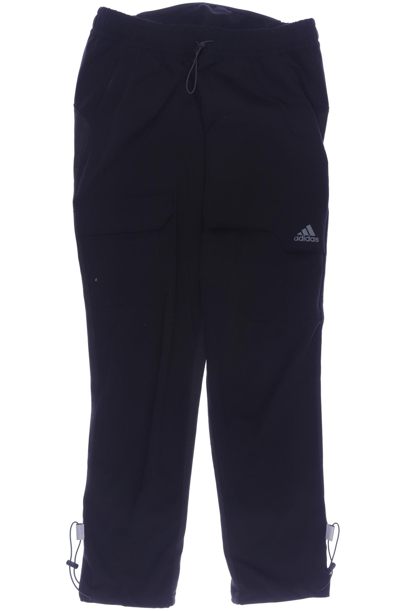 

adidas Herren Stoffhose, schwarz, Gr. 0