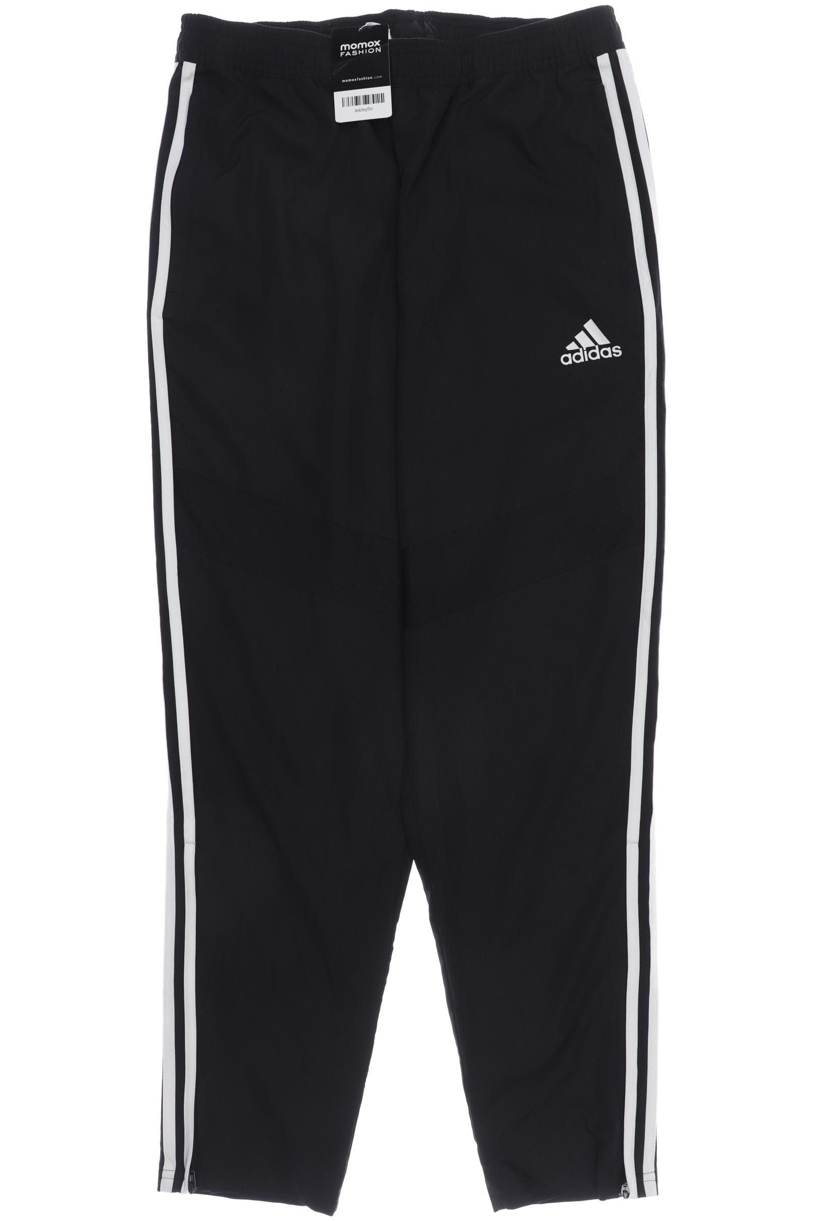 

adidas Herren Stoffhose, schwarz, Gr. 0