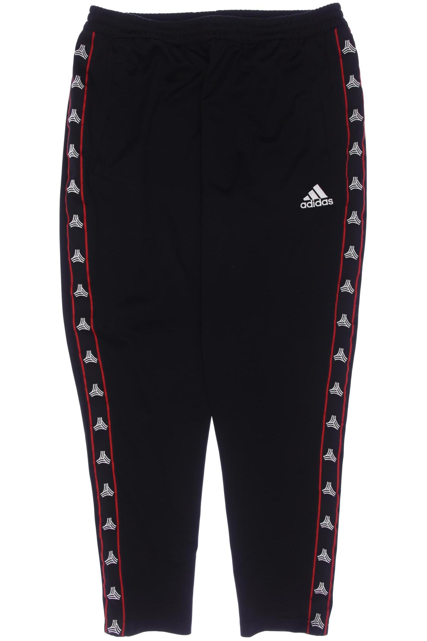 

adidas Herren Stoffhose, schwarz, Gr. 0