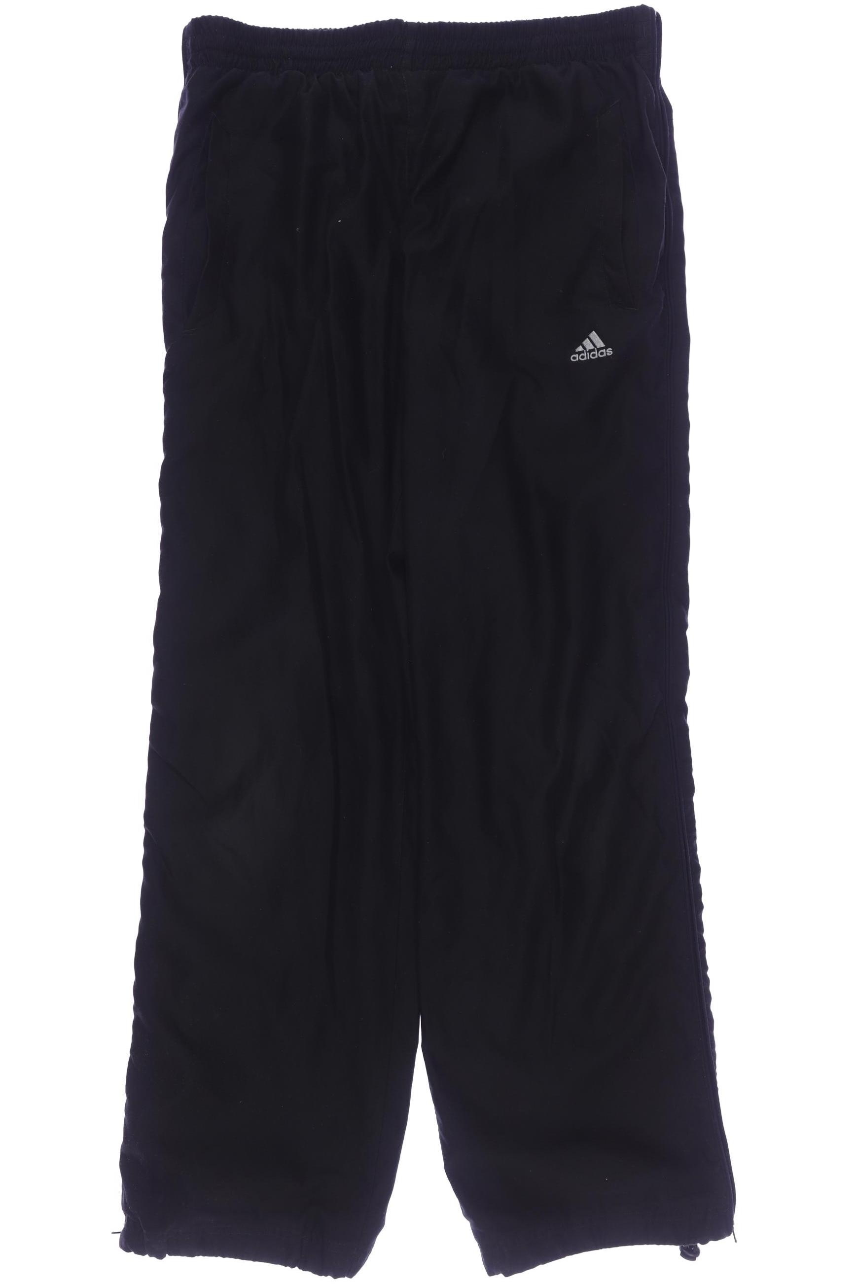 

adidas Herren Stoffhose, schwarz, Gr. 0
