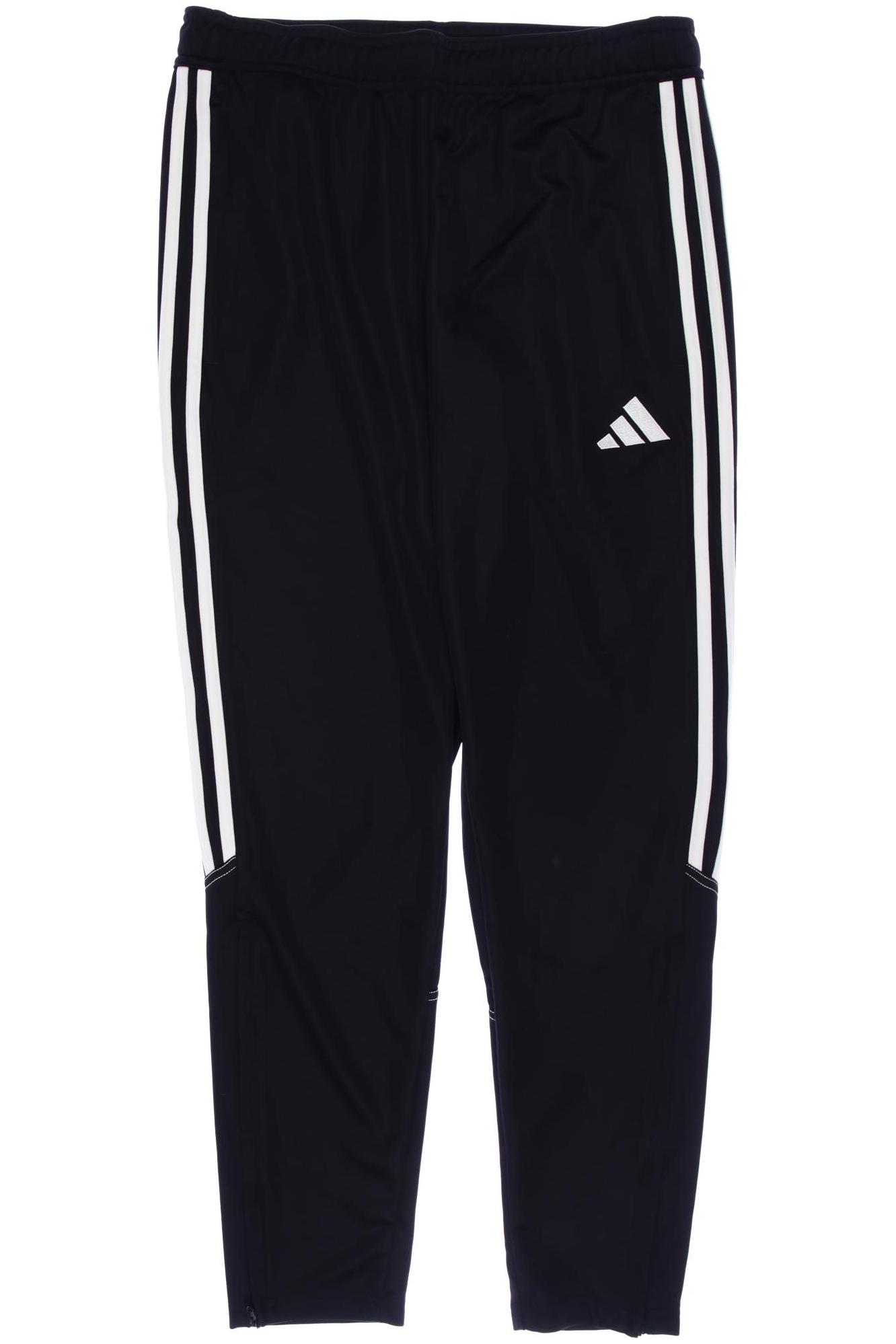 

adidas Herren Stoffhose, schwarz, Gr. 0