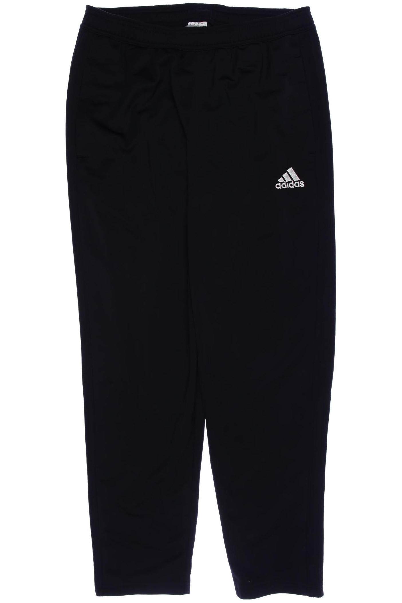 

adidas Herren Stoffhose, schwarz, Gr. 0