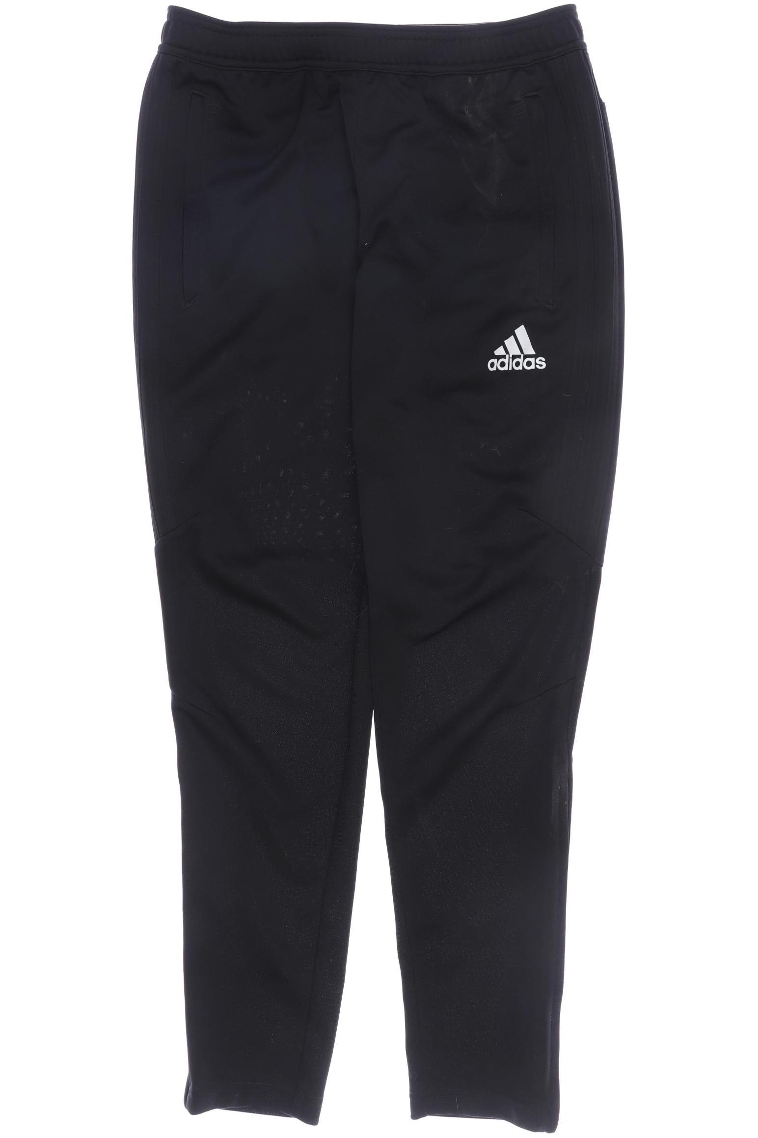 

adidas Herren Stoffhose, schwarz, Gr. 0