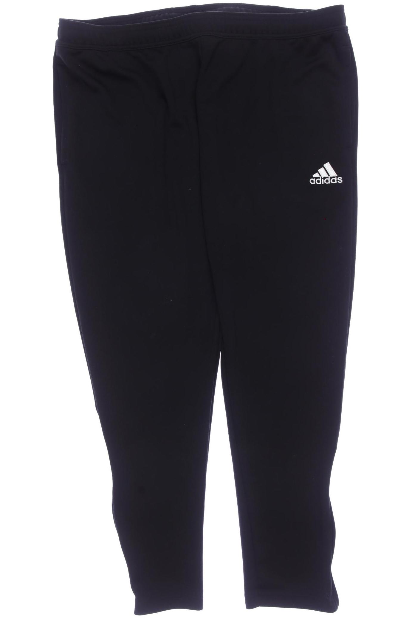 

adidas Herren Stoffhose, schwarz, Gr. 0