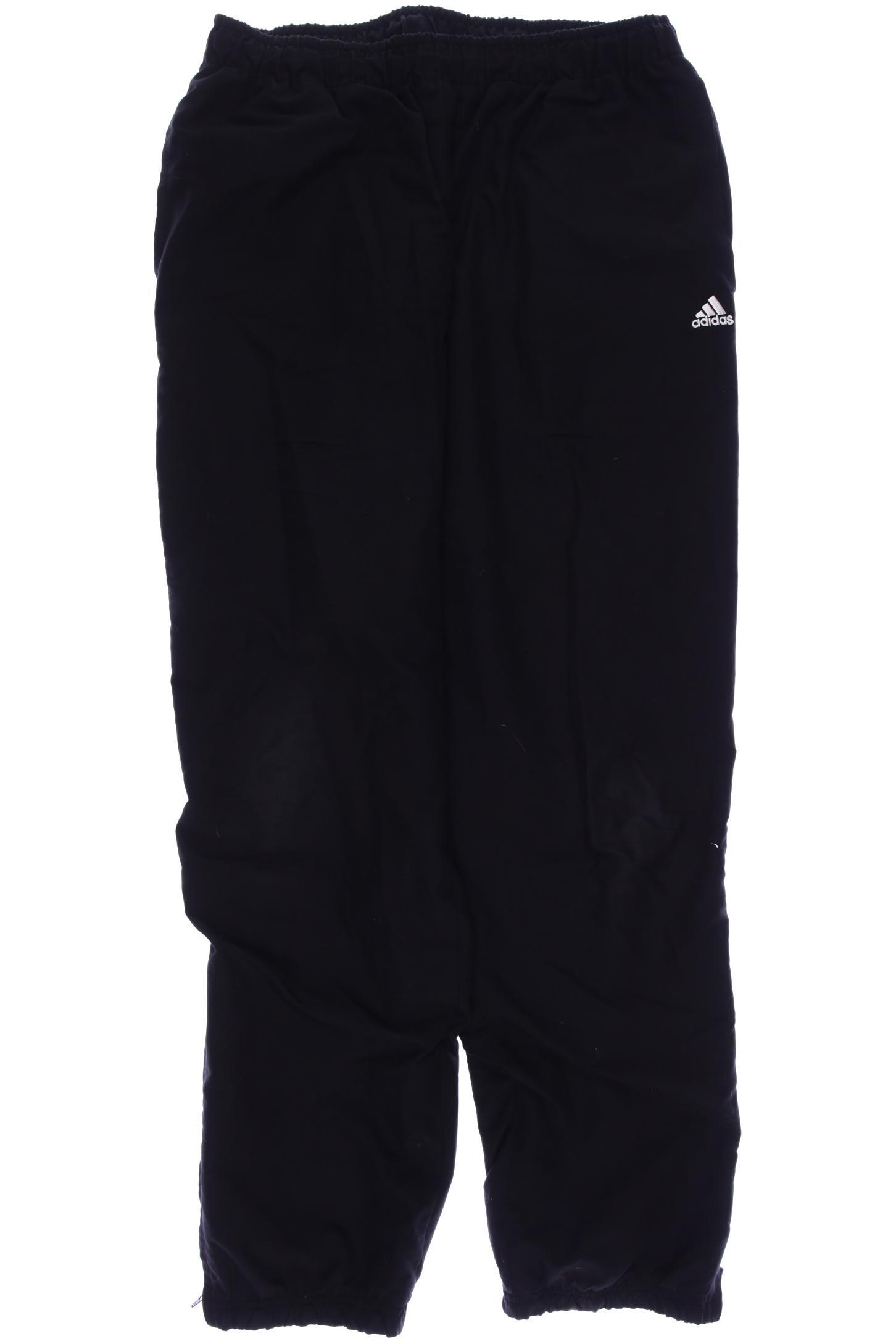 

adidas Herren Stoffhose, schwarz, Gr. 0