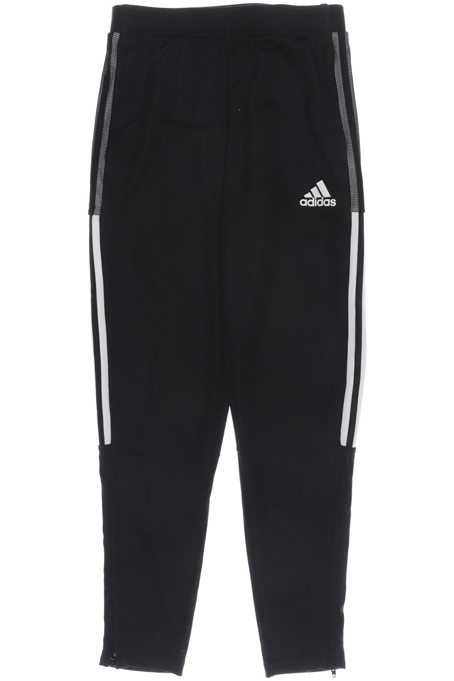

adidas Herren Stoffhose, schwarz, Gr. 0