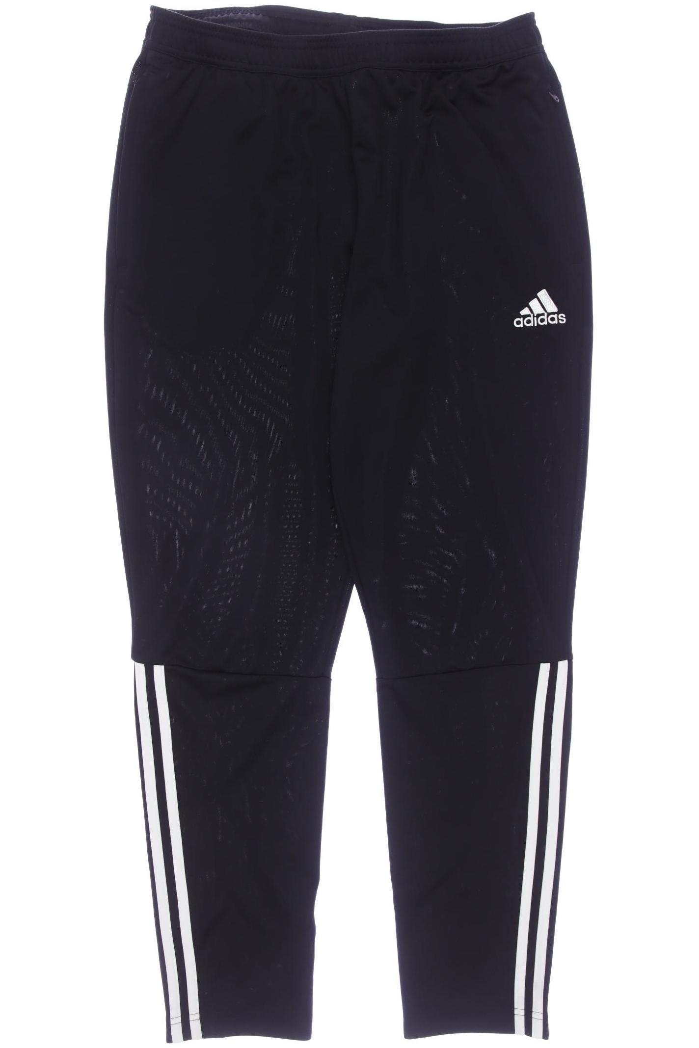 

adidas Herren Stoffhose, schwarz, Gr. 0