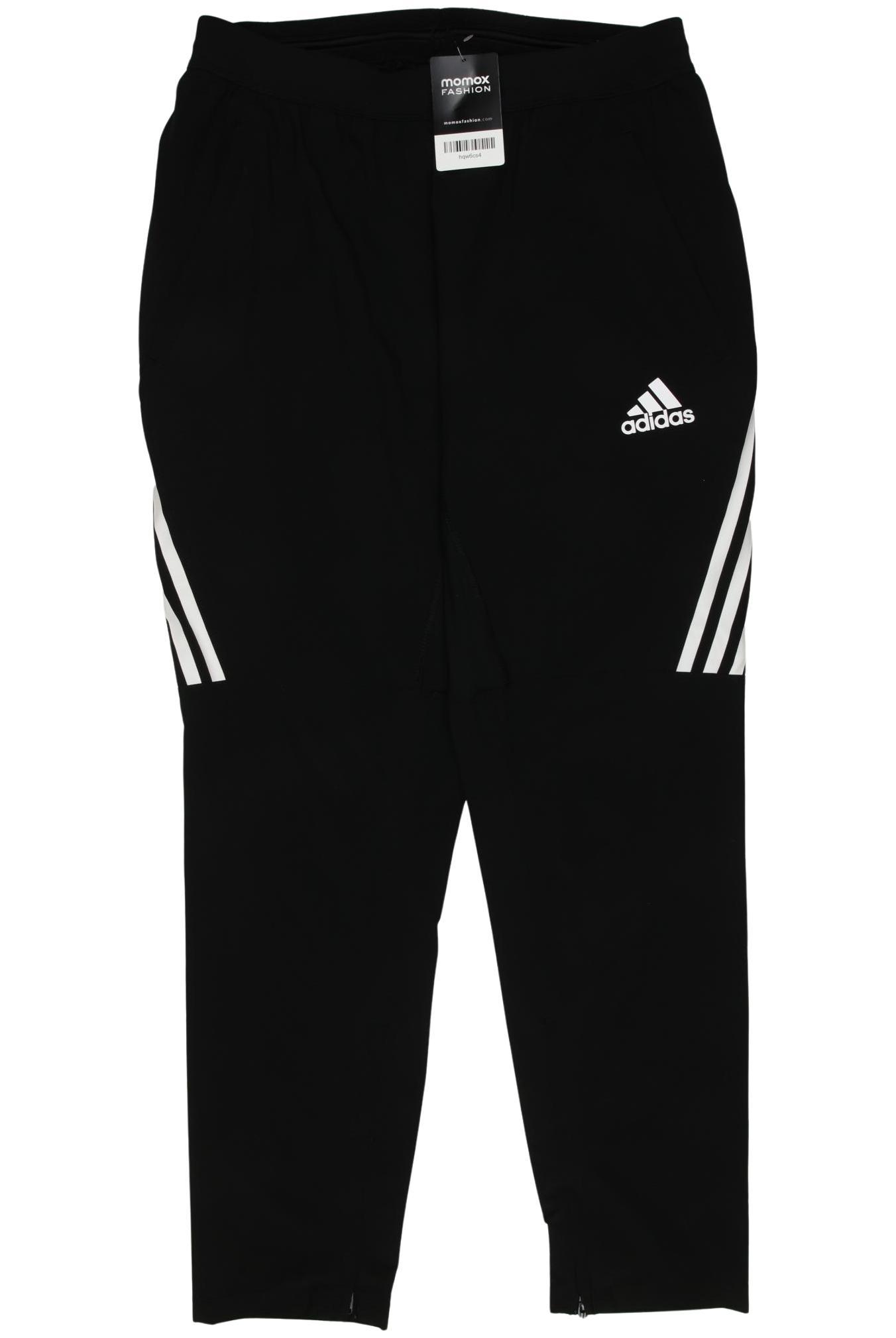 

adidas Herren Stoffhose, schwarz, Gr. 0