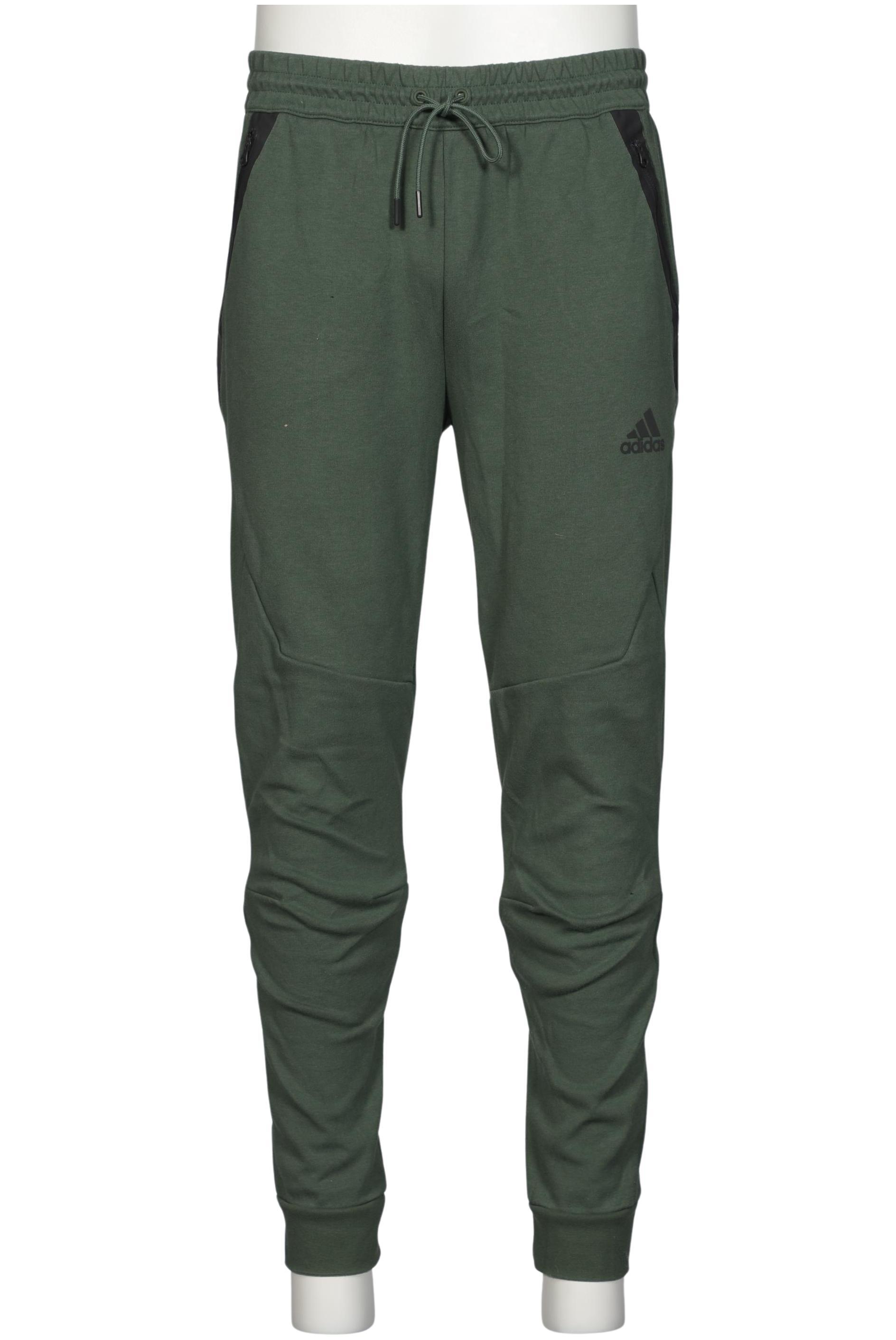 

adidas Herren Stoffhose, grün, Gr. 0