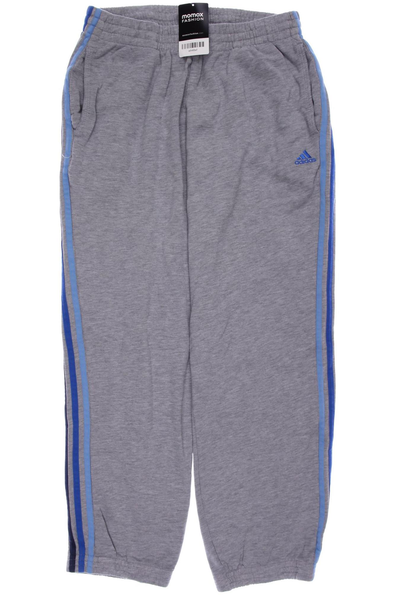 

adidas Herren Stoffhose, grau, Gr. 48