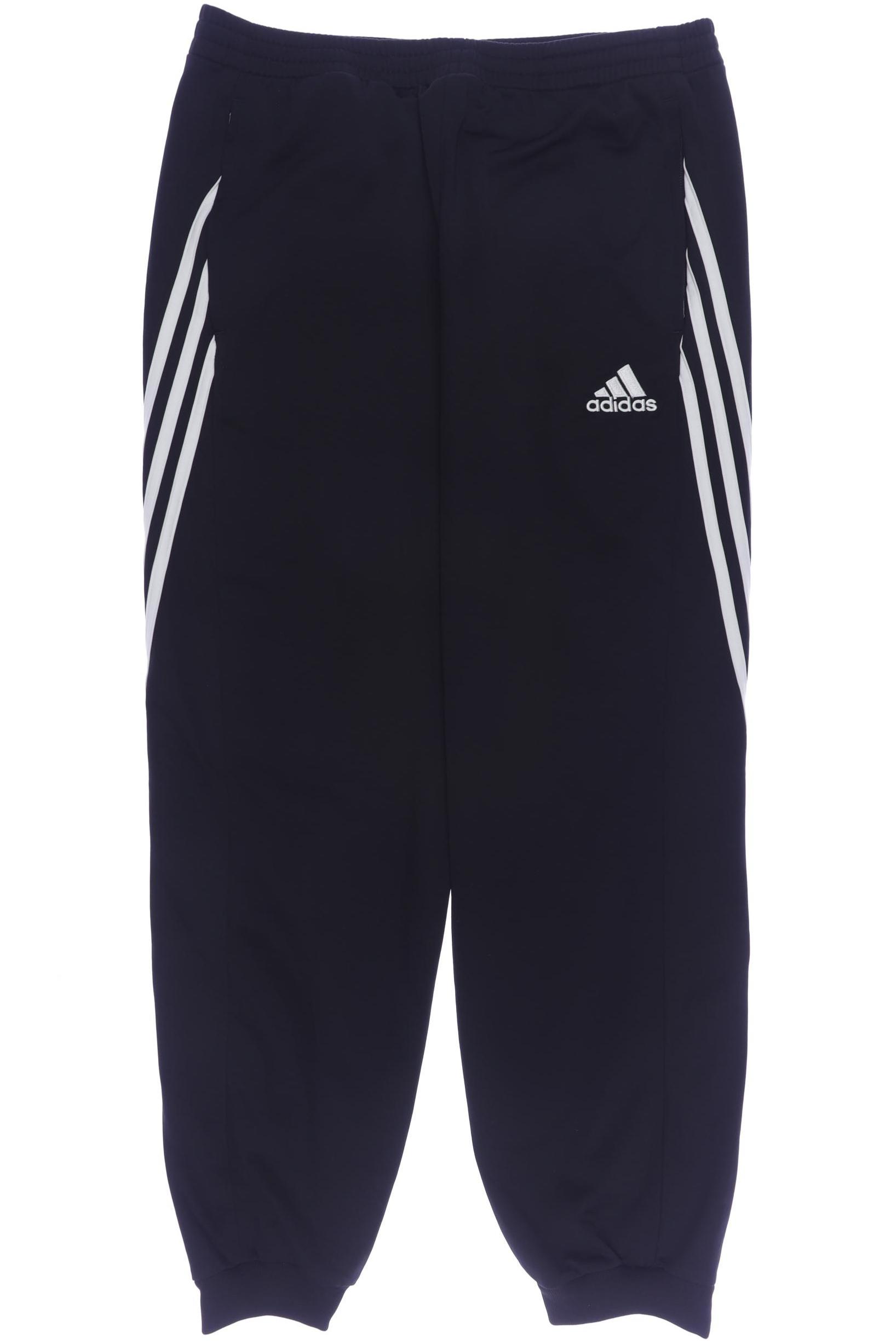 

adidas Herren Stoffhose, schwarz, Gr. 0