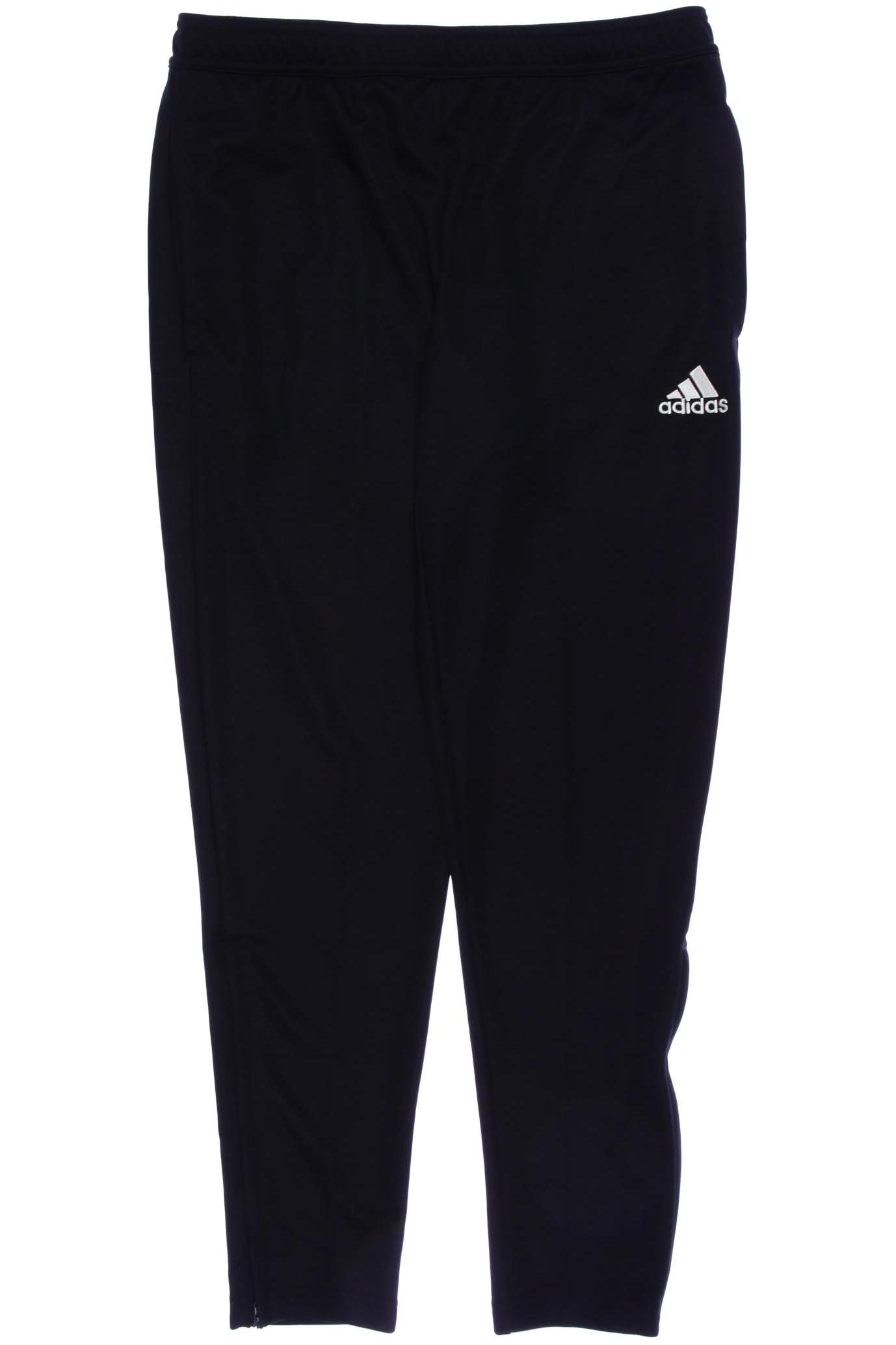 

adidas Herren Stoffhose, schwarz, Gr. 0