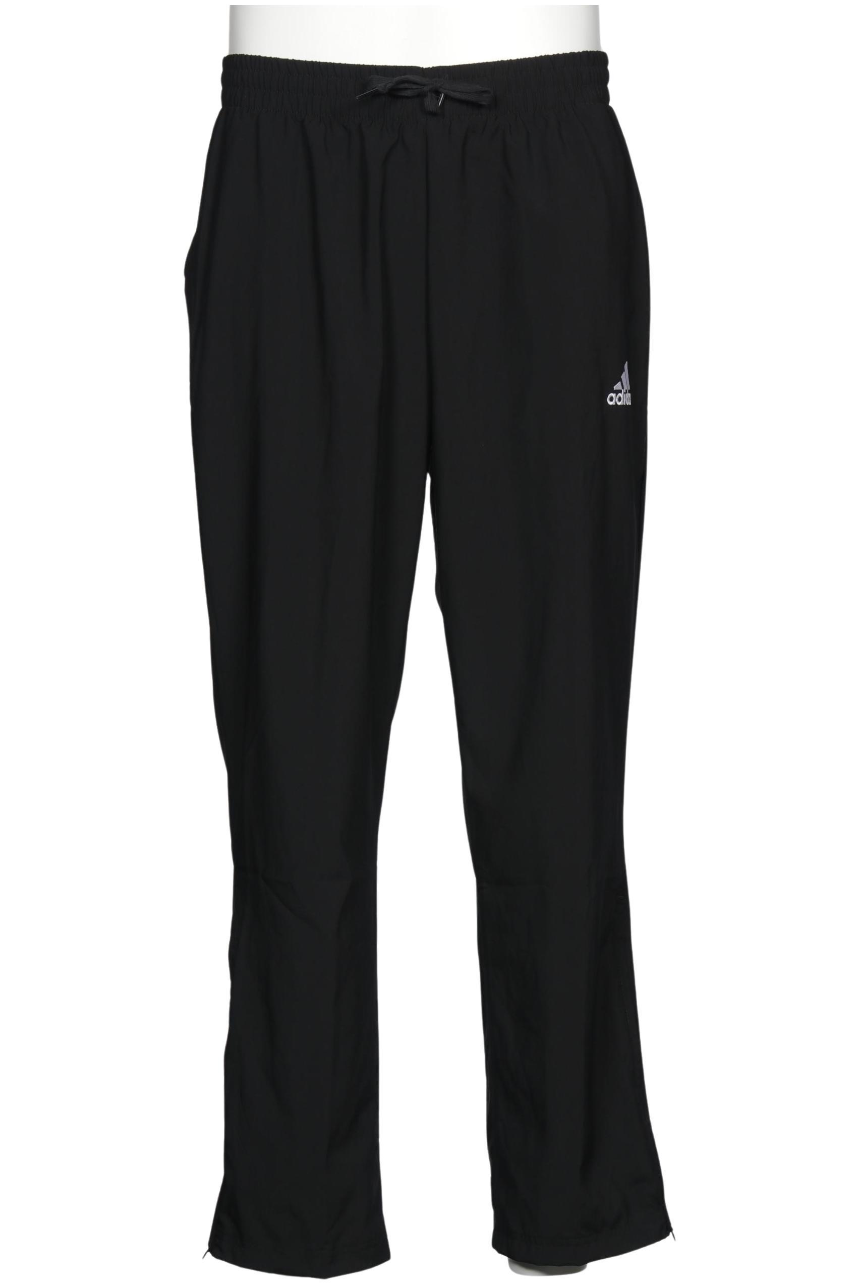 

adidas Herren Stoffhose, schwarz, Gr. 0