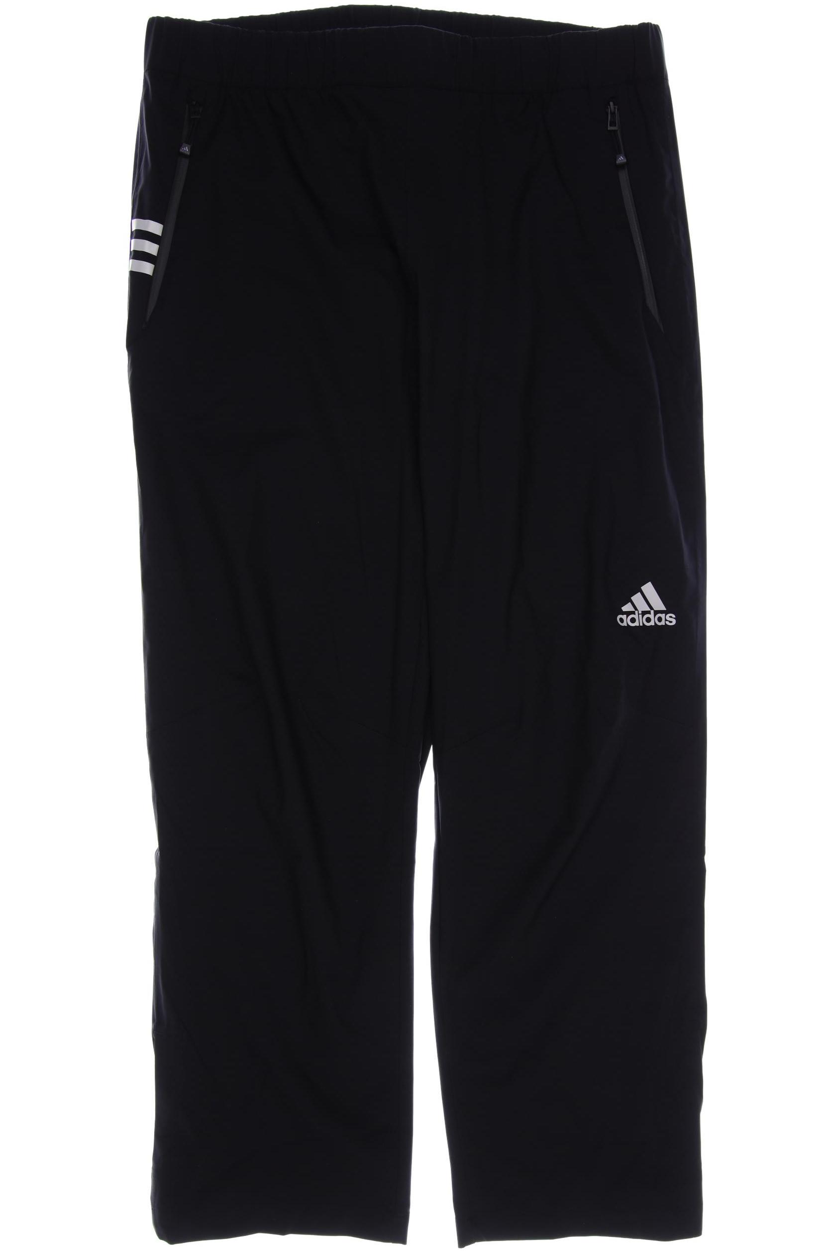 

adidas Herren Stoffhose, schwarz, Gr. 0