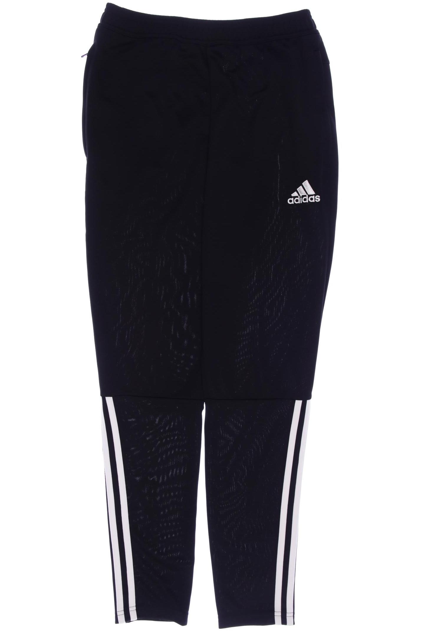 

adidas Herren Stoffhose, schwarz, Gr. 0