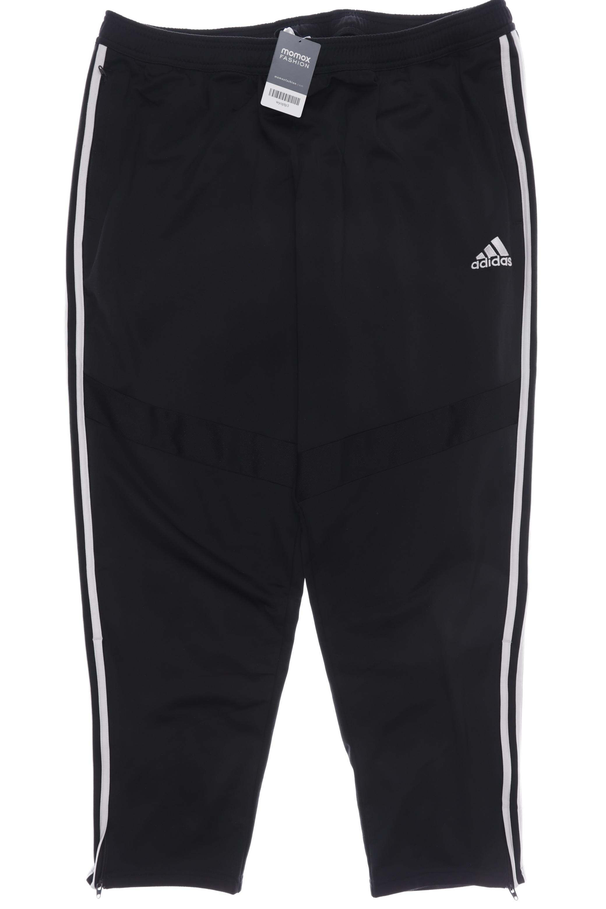 

adidas Herren Stoffhose, schwarz, Gr. 0