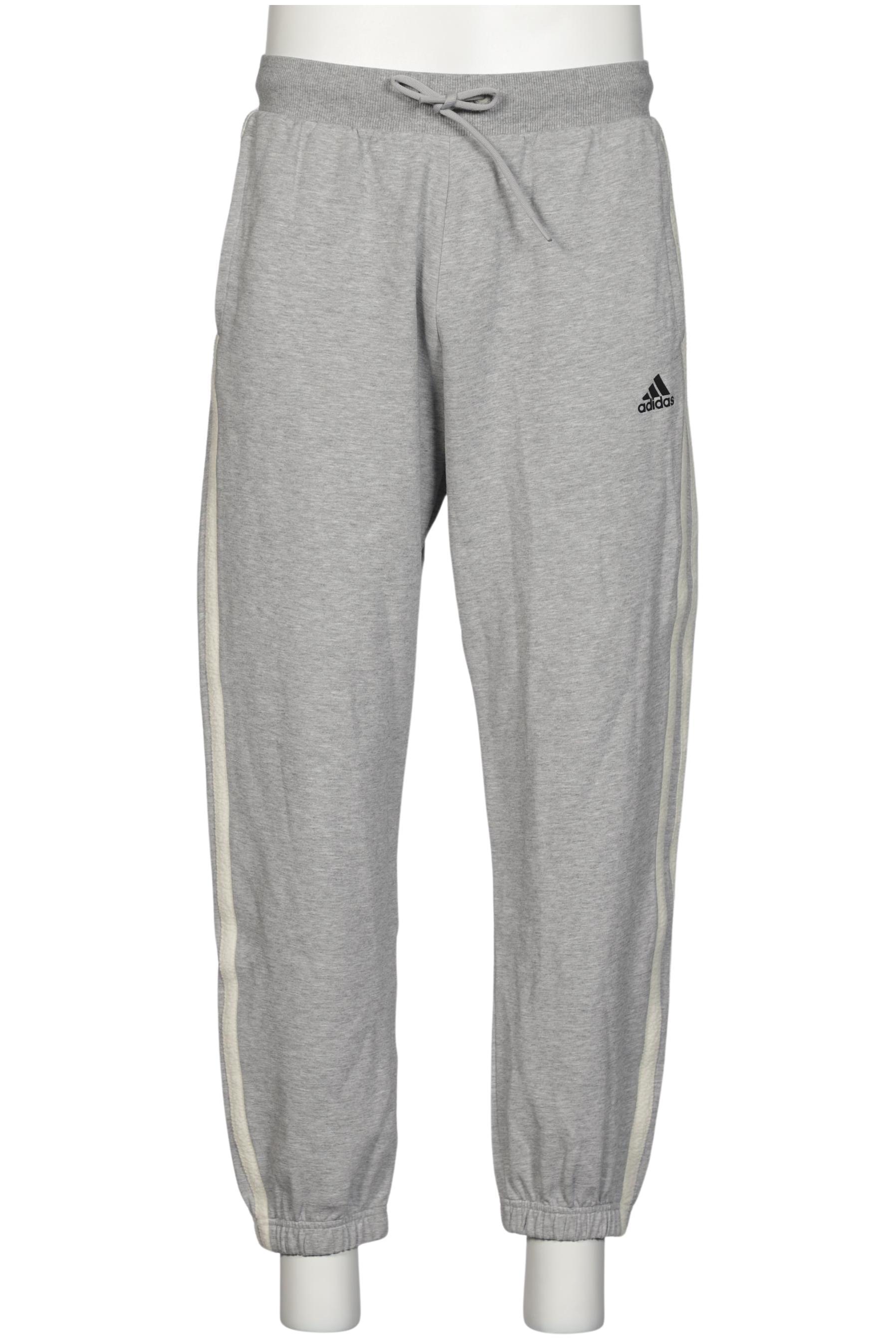 

adidas Herren Stoffhose, grau, Gr. 0