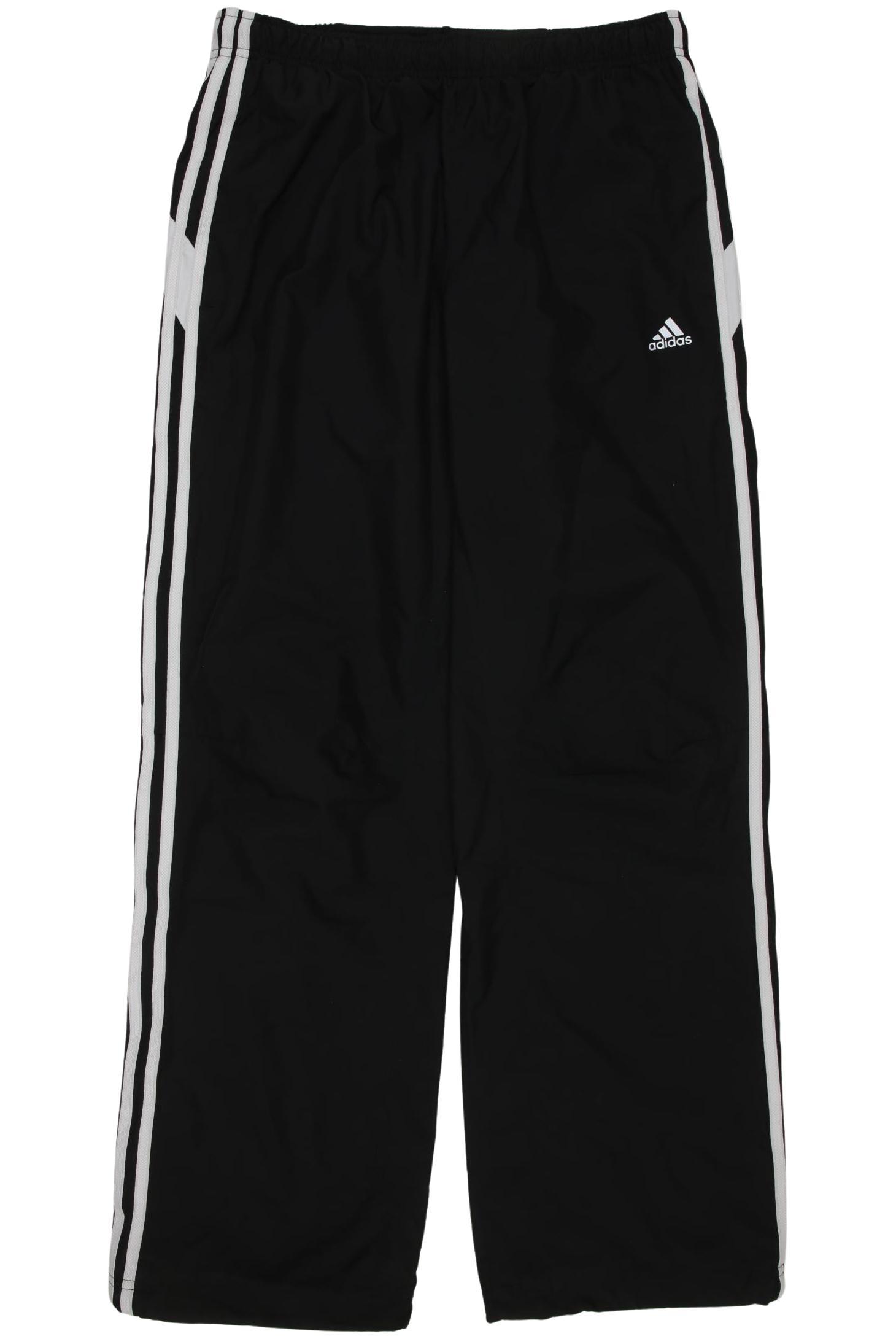 

adidas Herren Stoffhose, schwarz, Gr. 0