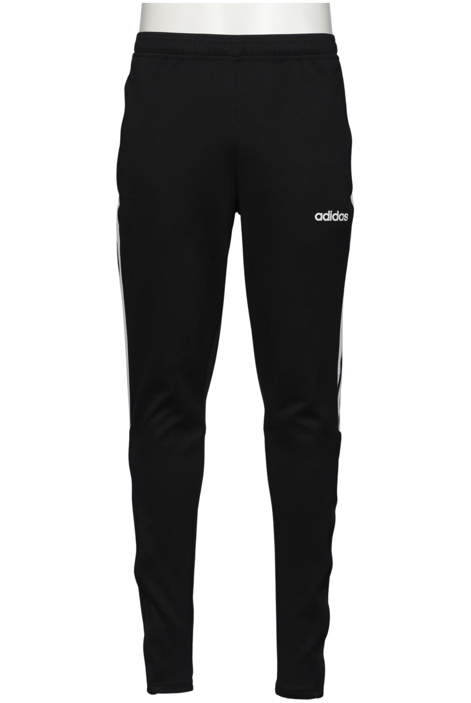 

adidas Herren Stoffhose, schwarz, Gr. 0