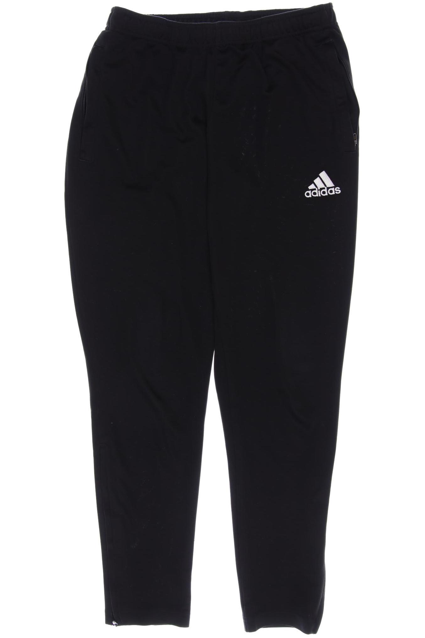 

adidas Herren Stoffhose, schwarz, Gr. 0