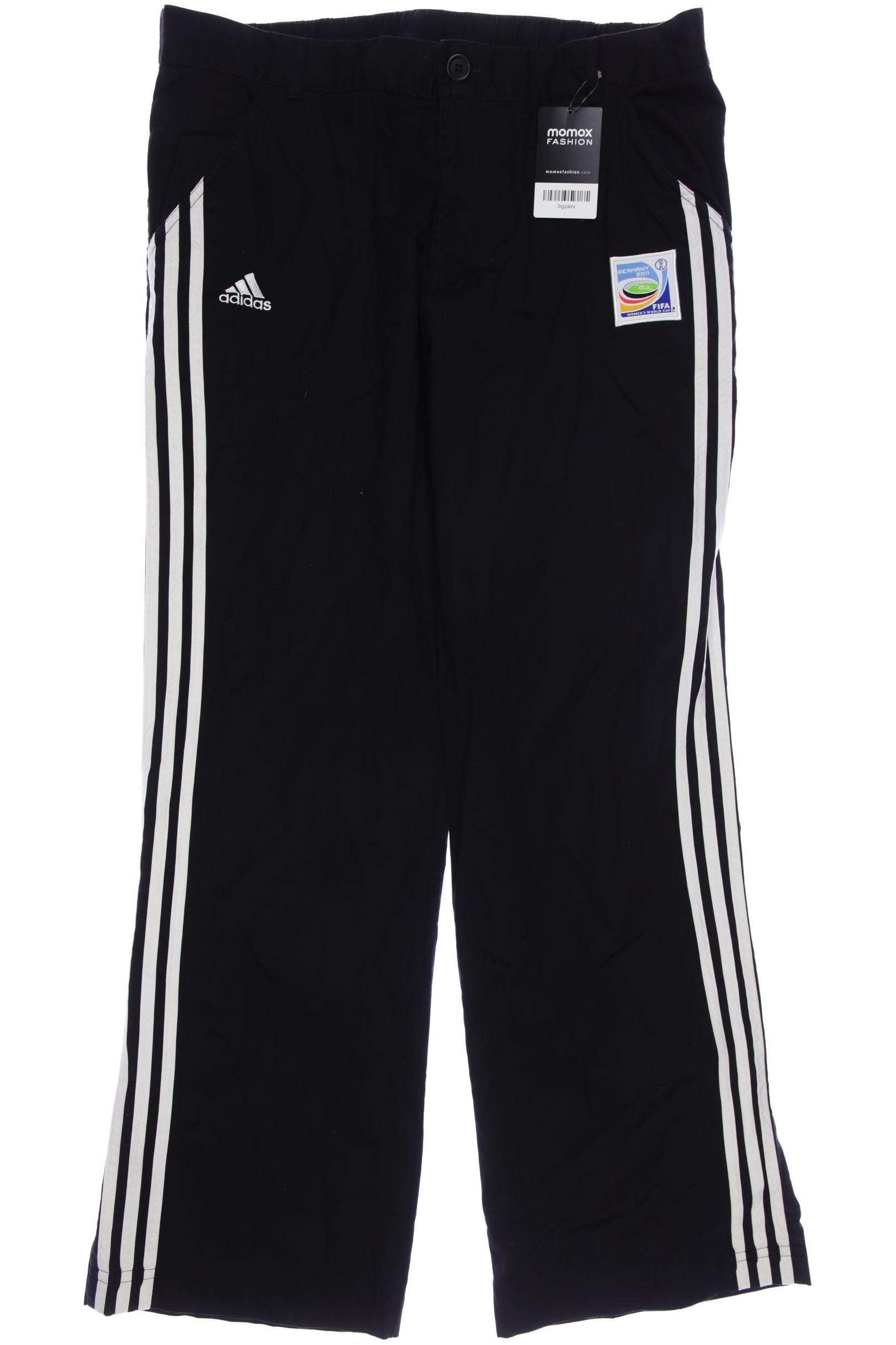 

adidas Herren Stoffhose, schwarz, Gr. 0