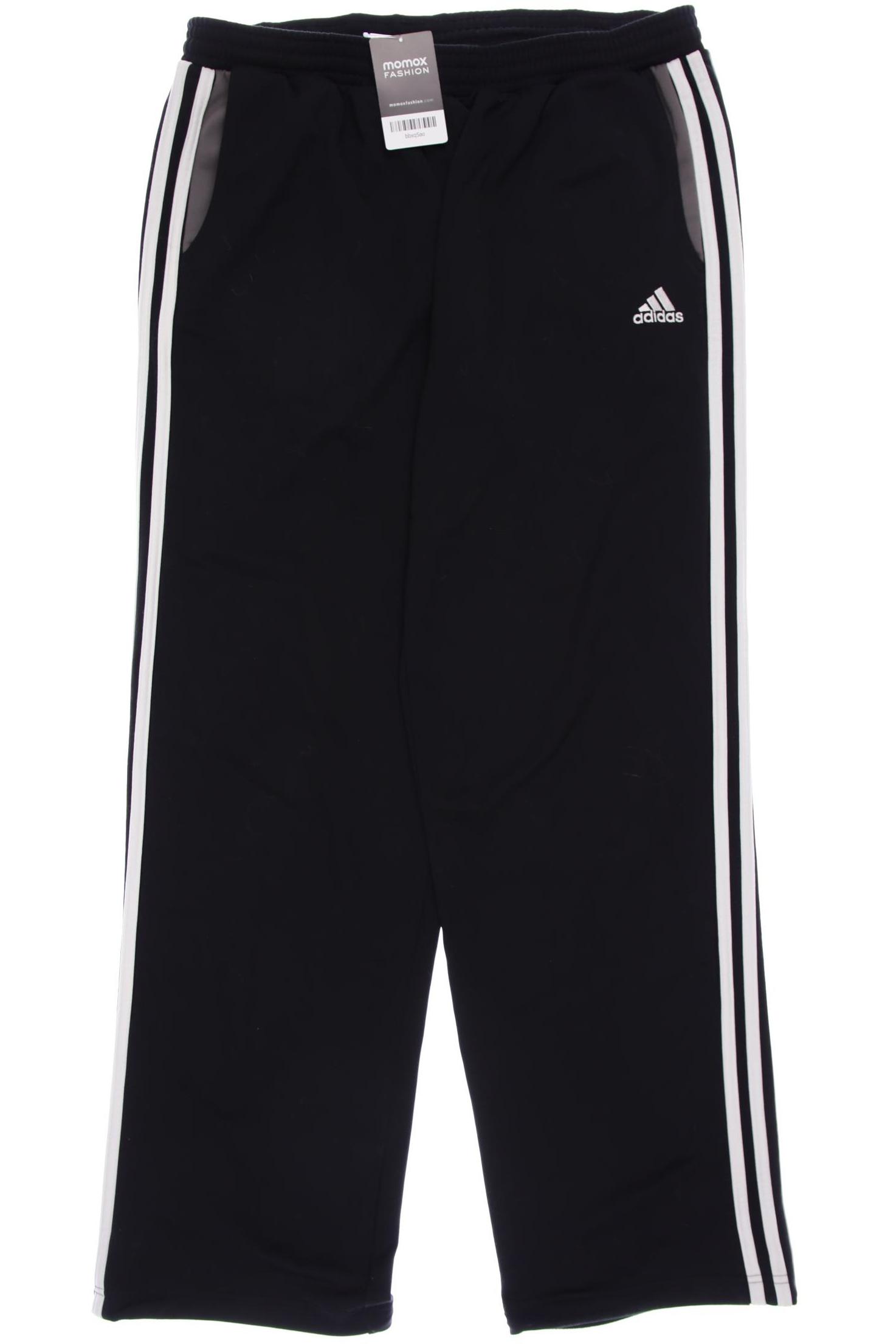 

adidas Herren Stoffhose, schwarz, Gr. 0