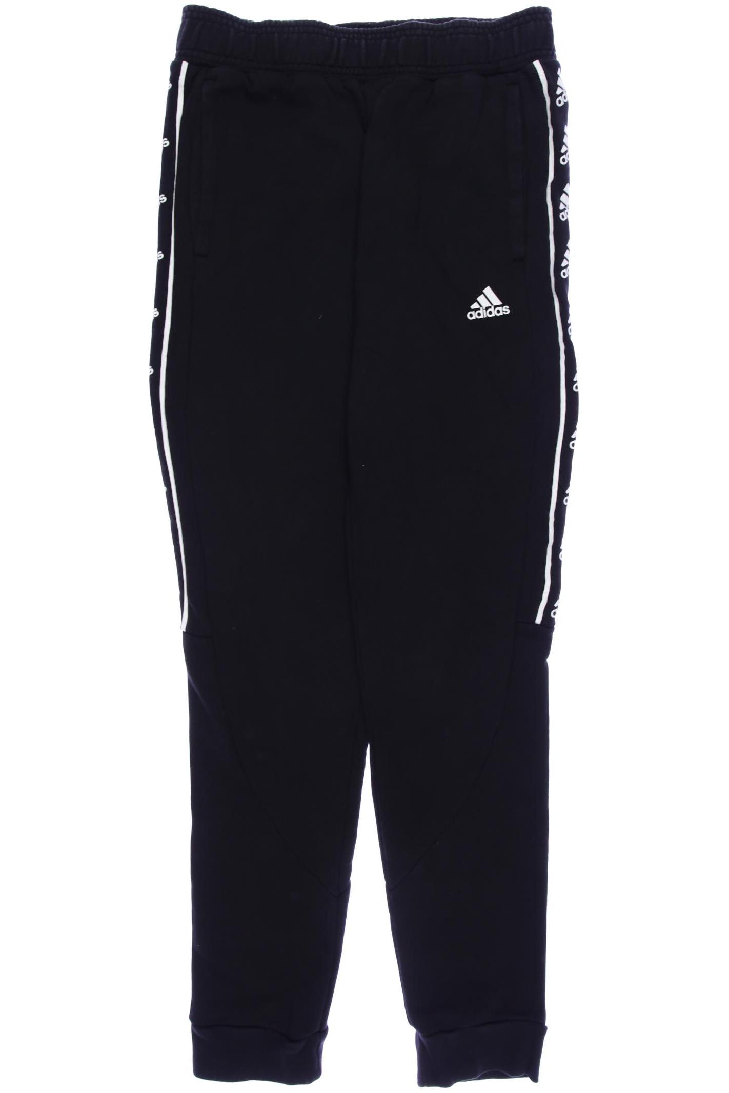 

adidas Herren Stoffhose, schwarz, Gr. 0