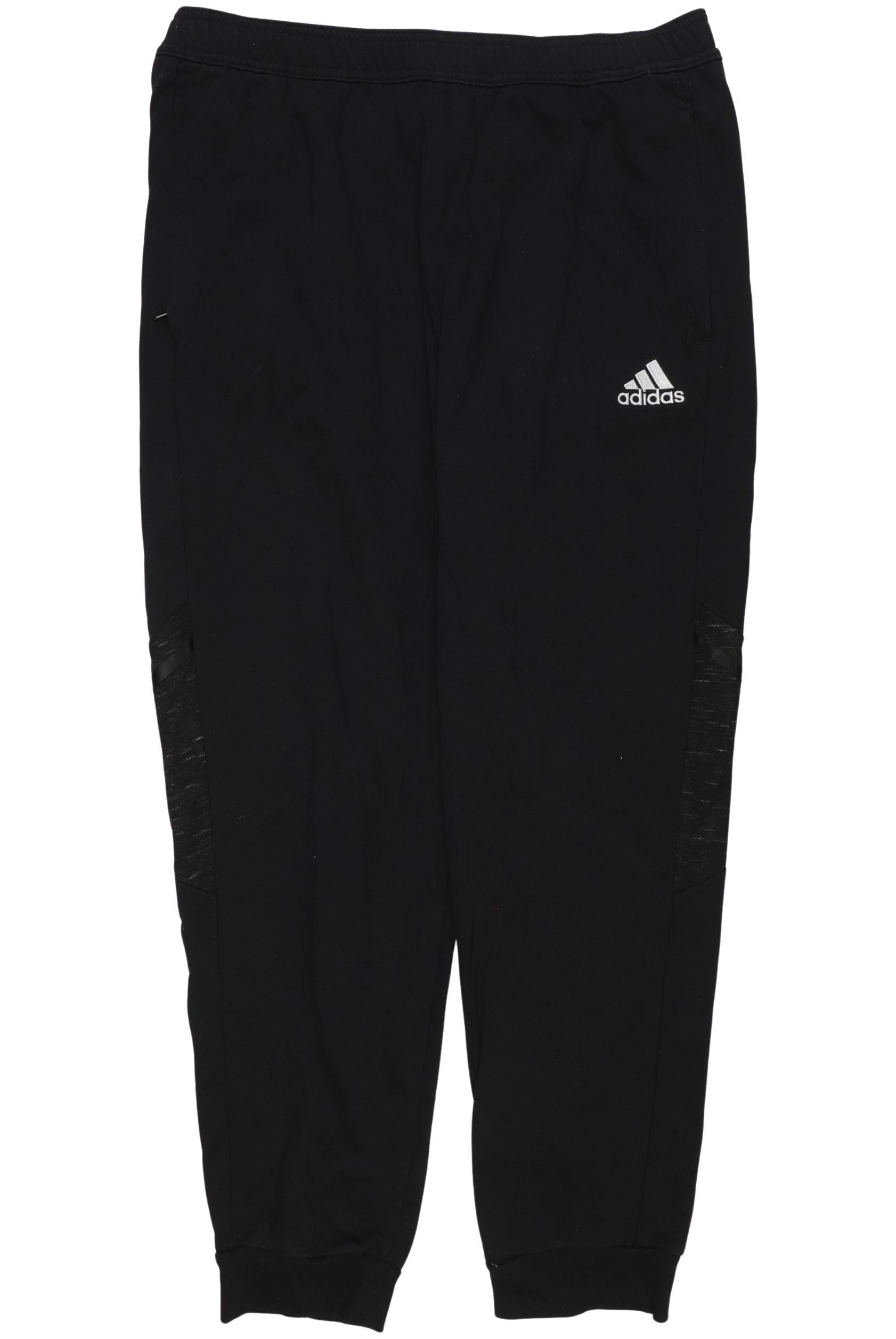 

adidas Herren Stoffhose, schwarz, Gr. 0
