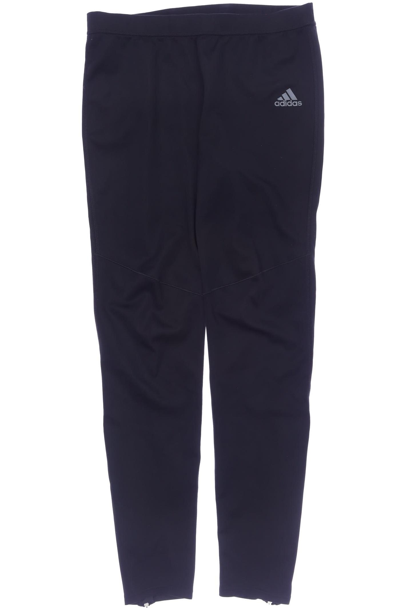 

adidas Herren Stoffhose, schwarz, Gr. 0