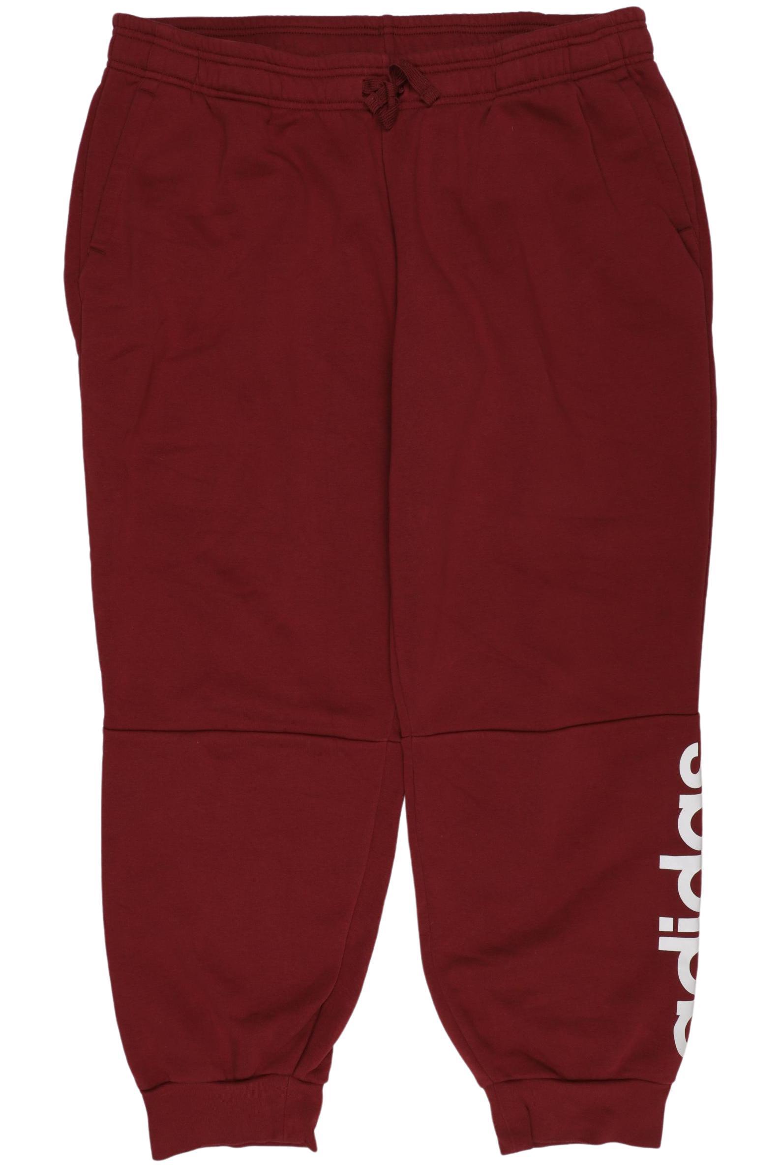 

adidas Herren Stoffhose, bordeaux, Gr. 0