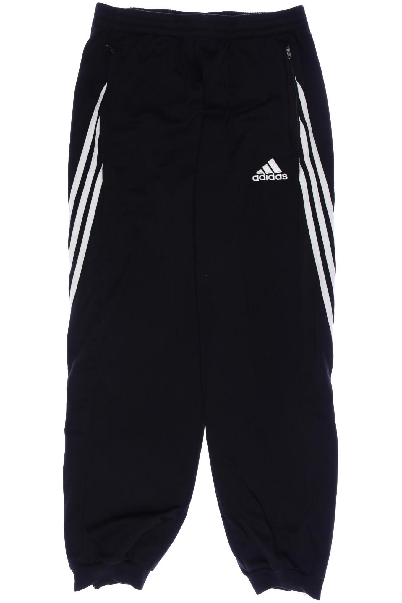 

adidas Herren Stoffhose, schwarz, Gr. 0