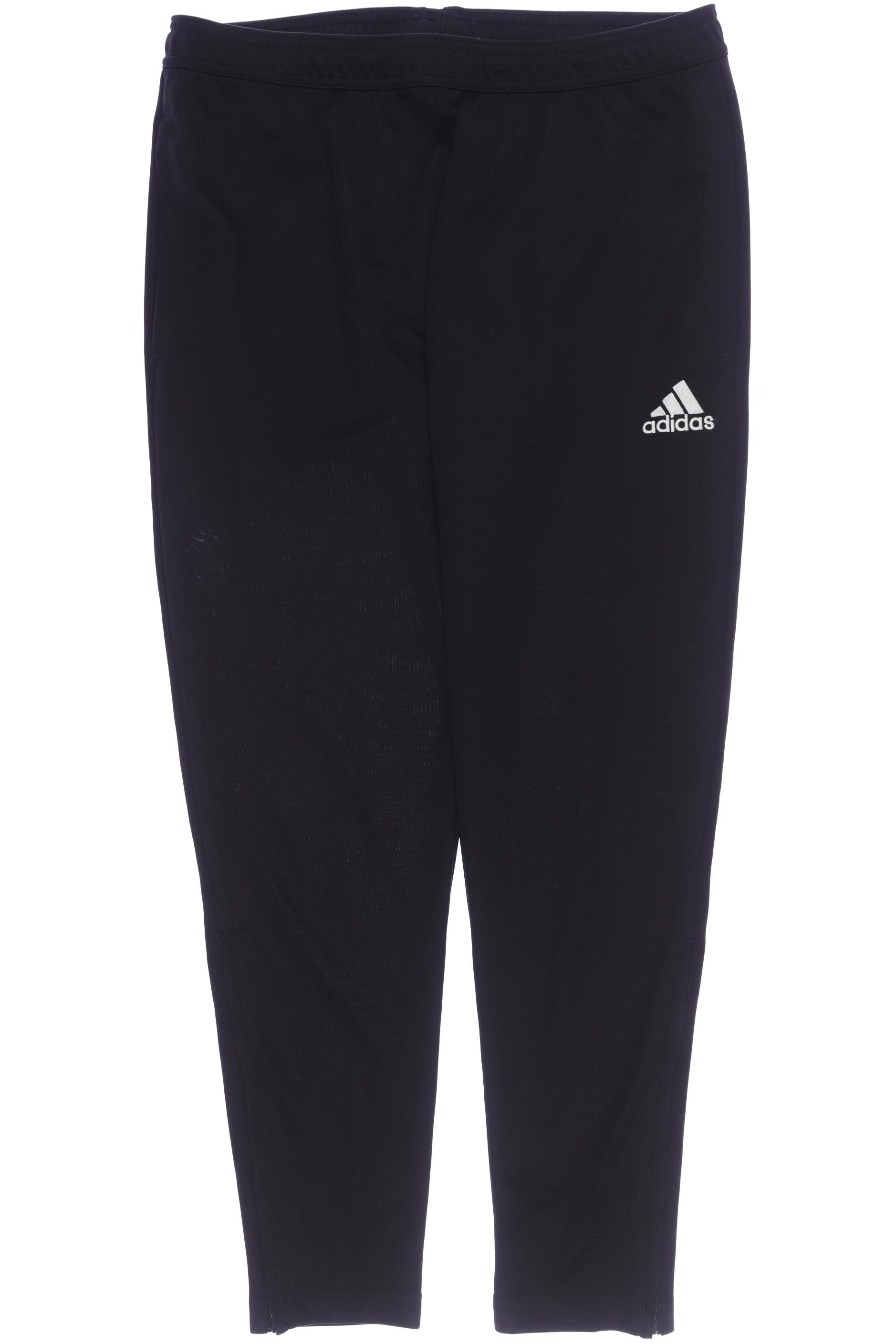 

adidas Herren Stoffhose, schwarz, Gr. 0