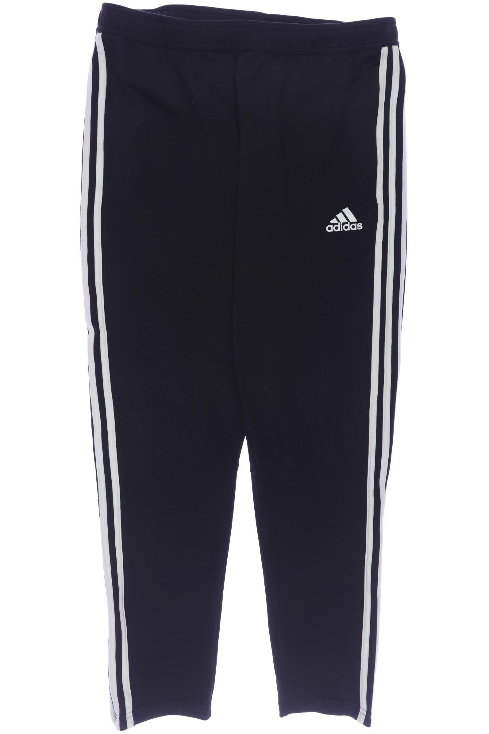 

adidas Herren Stoffhose, schwarz, Gr. 0