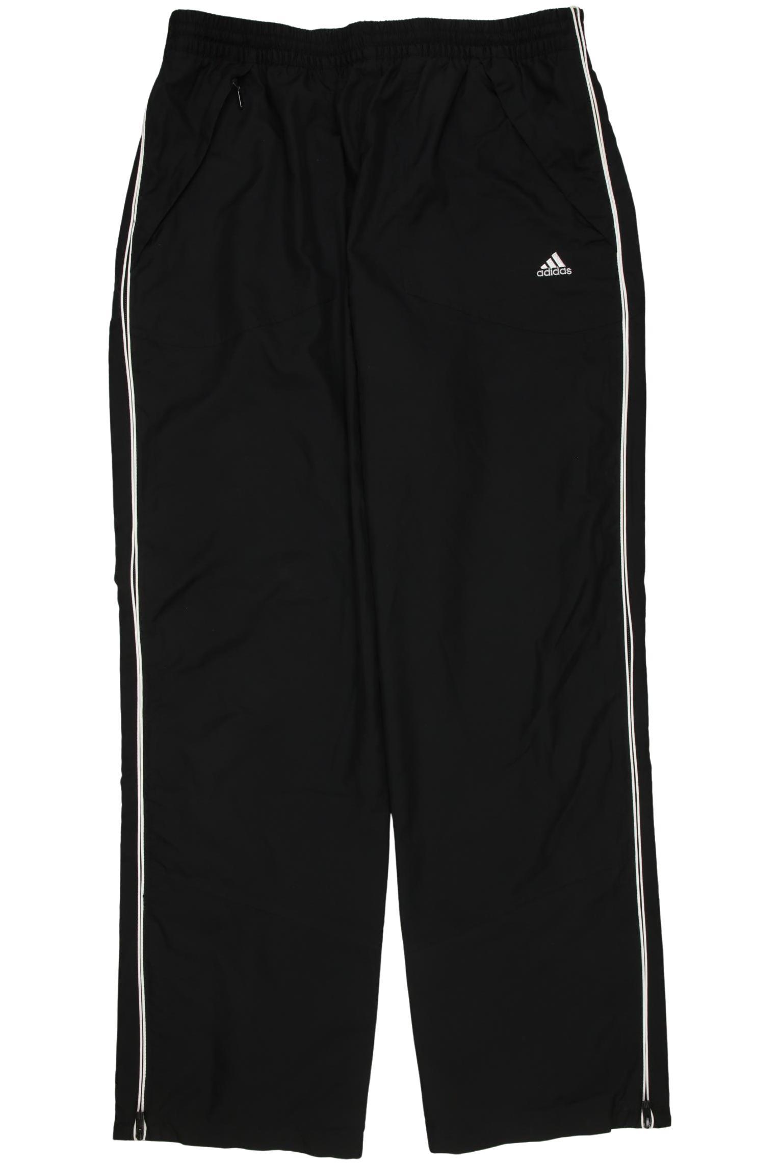 

adidas Herren Stoffhose, schwarz, Gr. 0