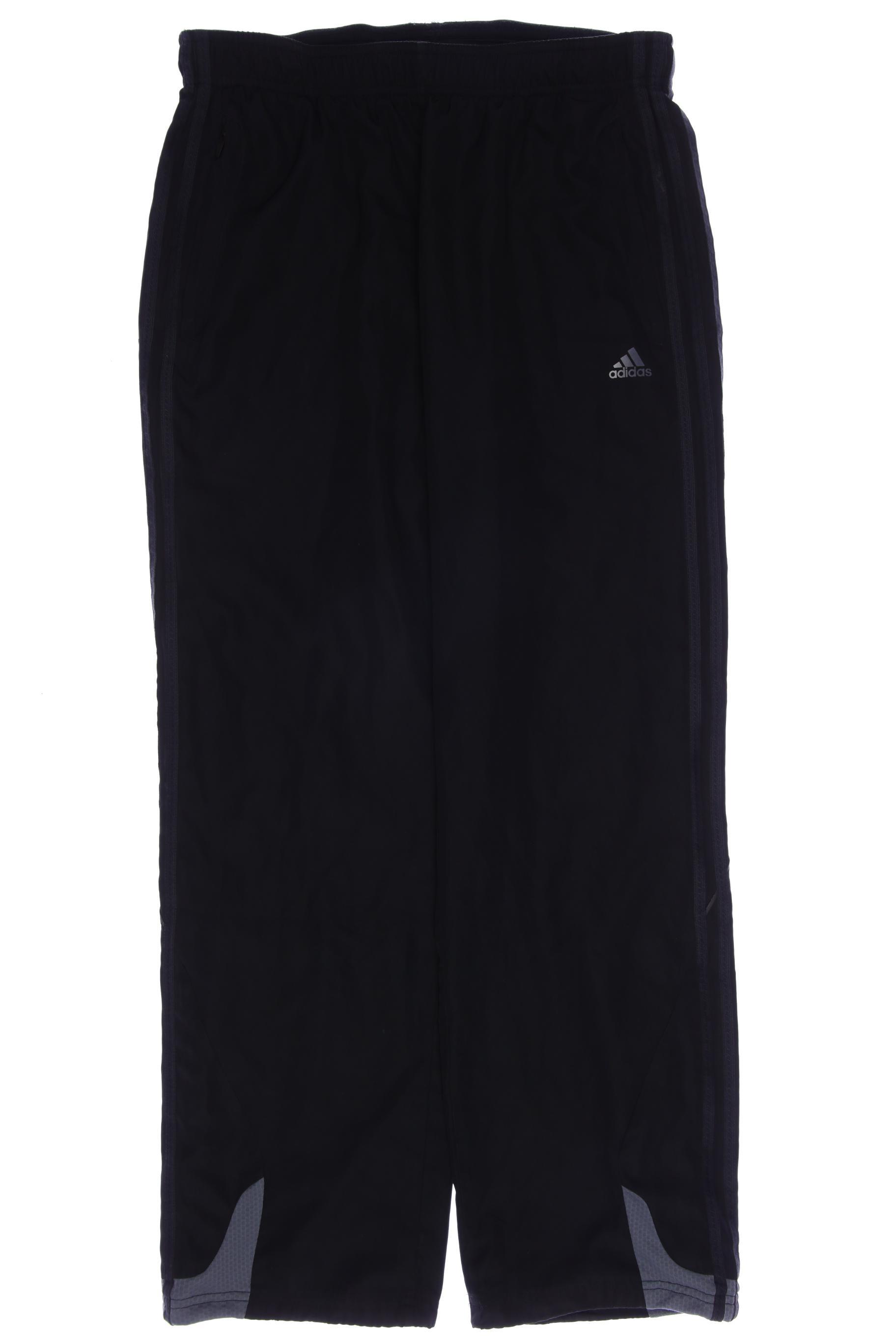 

adidas Herren Stoffhose, schwarz, Gr. 0
