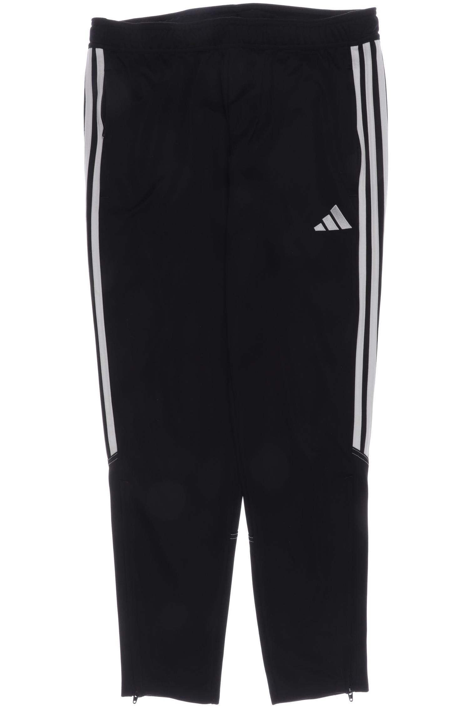 

adidas Herren Stoffhose, schwarz, Gr. 0