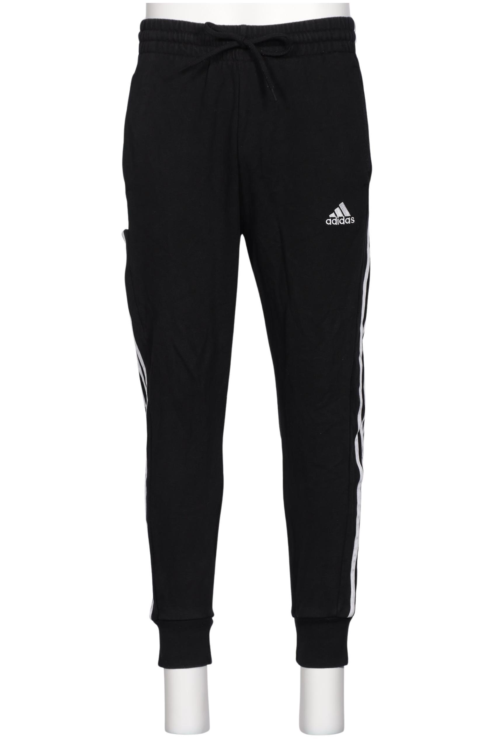 

adidas Herren Stoffhose, schwarz, Gr. 0