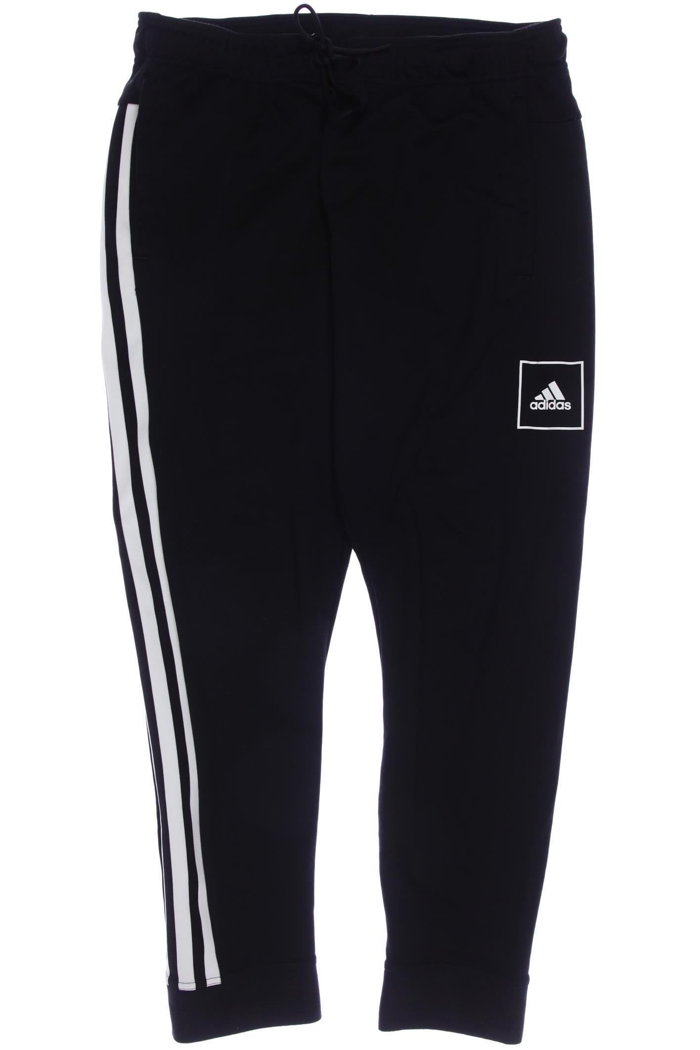 

adidas Herren Stoffhose, schwarz, Gr. 0