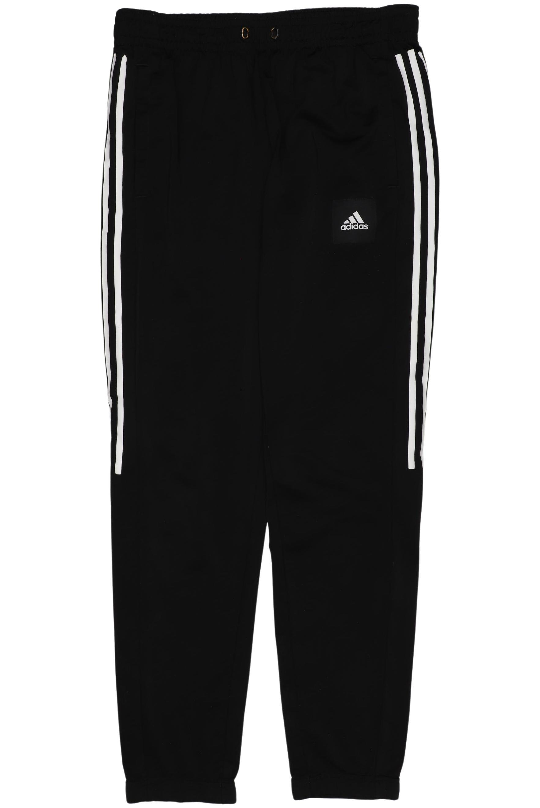 

adidas Herren Stoffhose, schwarz, Gr. 0