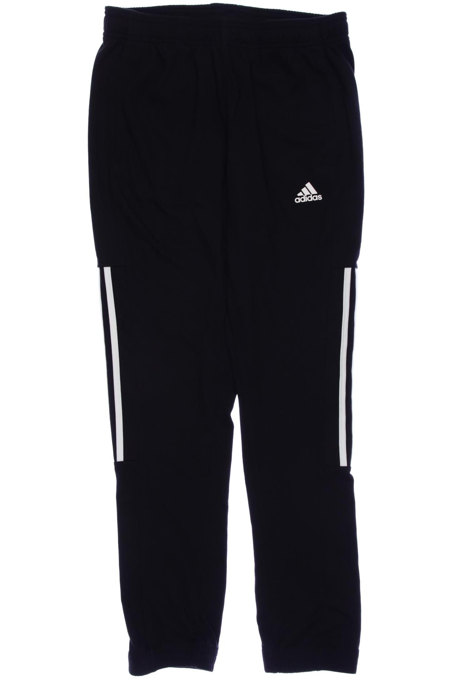 

adidas Herren Stoffhose, schwarz, Gr. 0